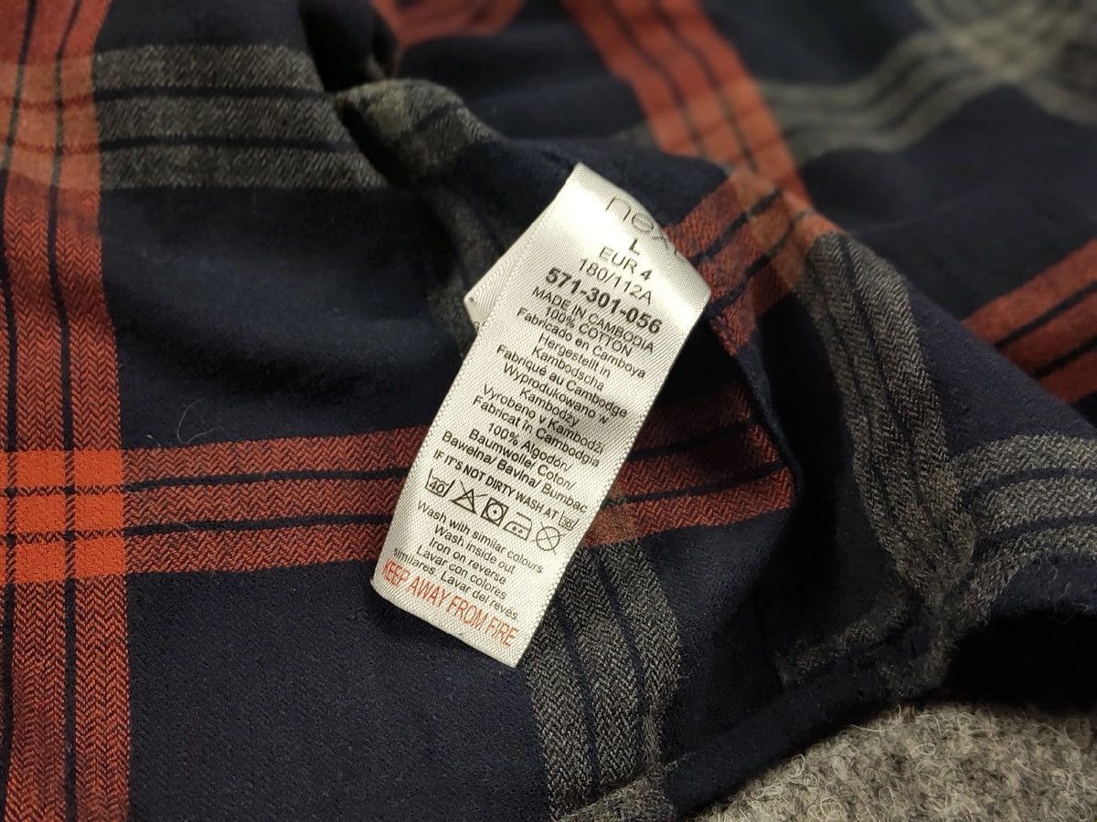 Flannel Vintage Flannel Shirt Travis Scott Style Size US L / EU 52-54 / 3 - 13 Thumbnail