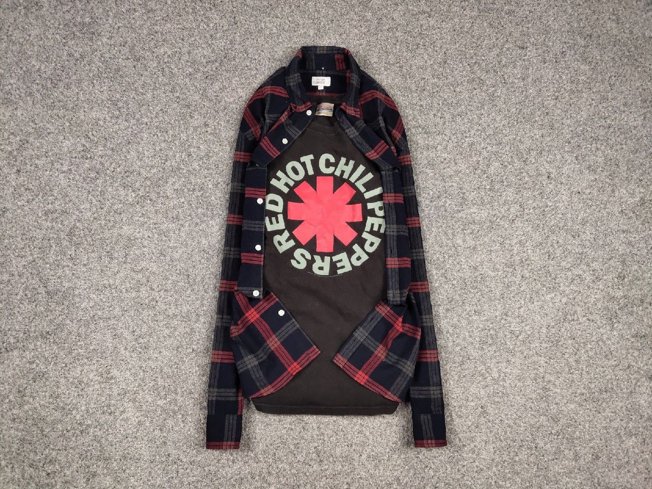 Flannel Vintage Flannel Shirt Travis Scott Style Size US L / EU 52-54 / 3 - 1 Thumbnail