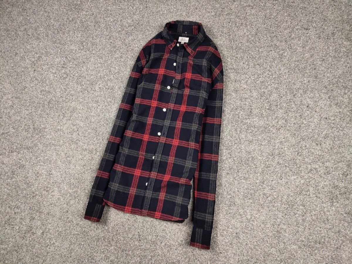 Flannel Vintage Flannel Shirt Travis Scott Style Size US L / EU 52-54 / 3 - 8 Thumbnail