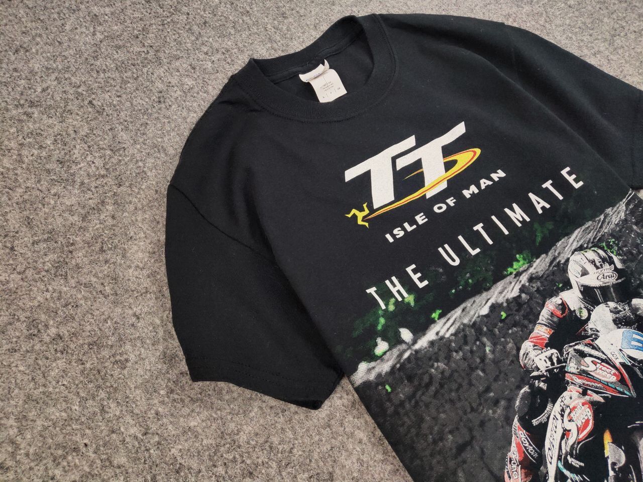 Vintage Vintage Racing TT Michael Dunlop Motorcycle T shirt Tee Size US S / EU 44-46 / 1 - 6 Thumbnail