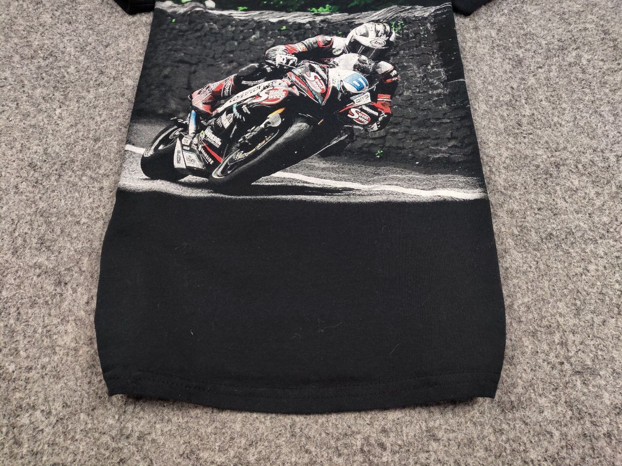 Vintage Vintage Racing TT Michael Dunlop Motorcycle T shirt Tee Size US S / EU 44-46 / 1 - 8 Thumbnail