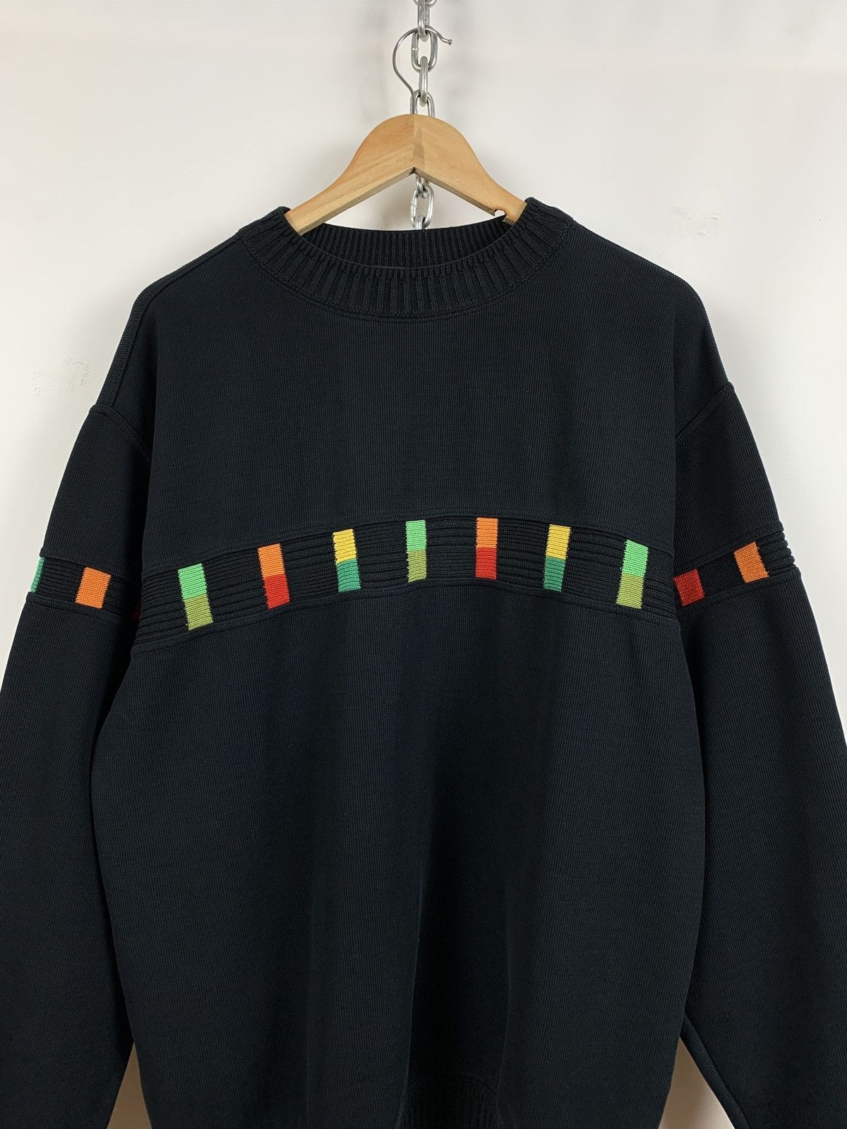 Carlo Colucci Vintage Carlo Colucci Black Sweater Size US XL / EU 56 / 4 - 3 Thumbnail