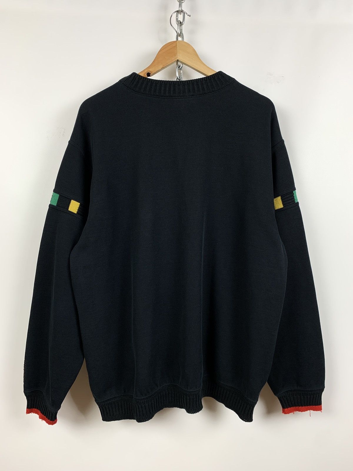 Carlo Colucci Vintage Carlo Colucci Black Sweater Size US XL / EU 56 / 4 - 2 Thumbnail