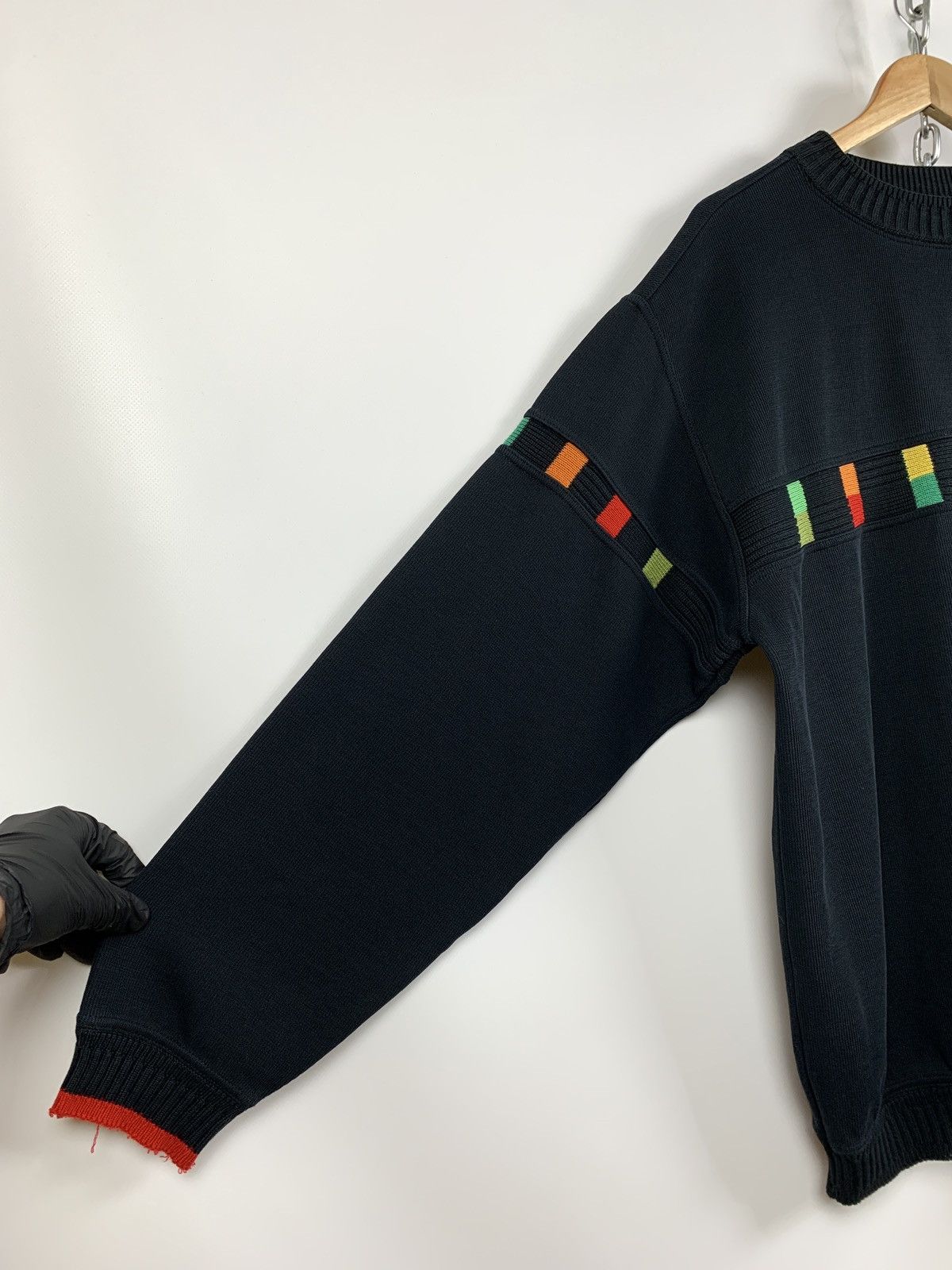 Carlo Colucci Vintage Carlo Colucci Black Sweater Size US XL / EU 56 / 4 - 7 Thumbnail