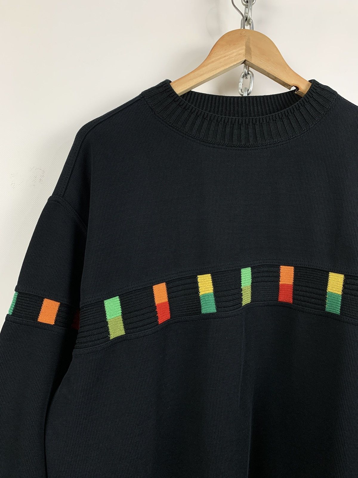 Carlo Colucci Vintage Carlo Colucci Black Sweater Size US XL / EU 56 / 4 - 5 Thumbnail
