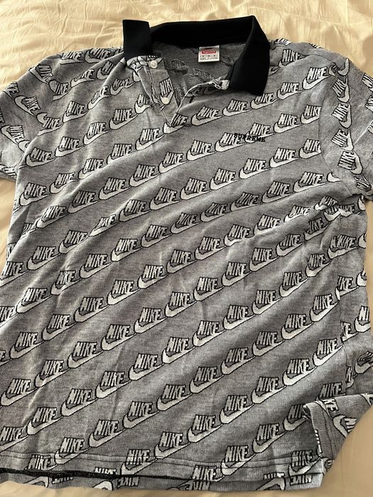 Supreme Supreme Nike jacquard polo | Grailed