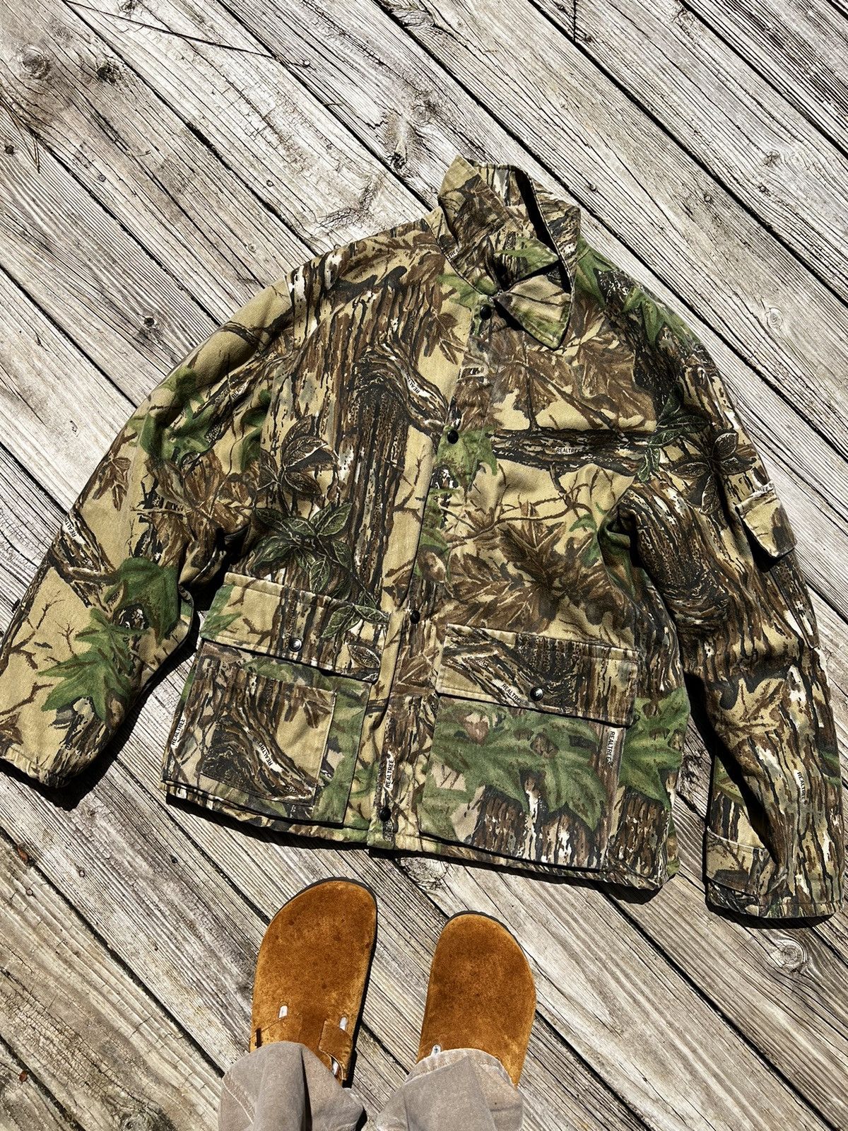 Vintage Vintage Camo jacket Size US L / EU 52-54 / 3 - 1 Thumbnail