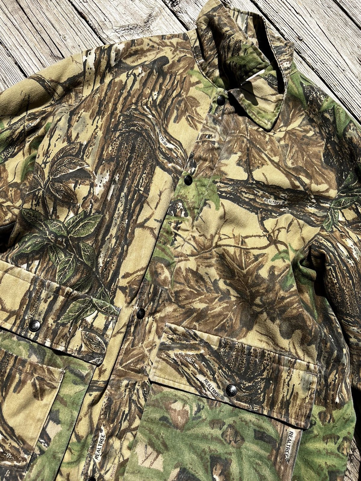 Vintage Vintage Camo jacket Size US L / EU 52-54 / 3 - 2 Thumbnail