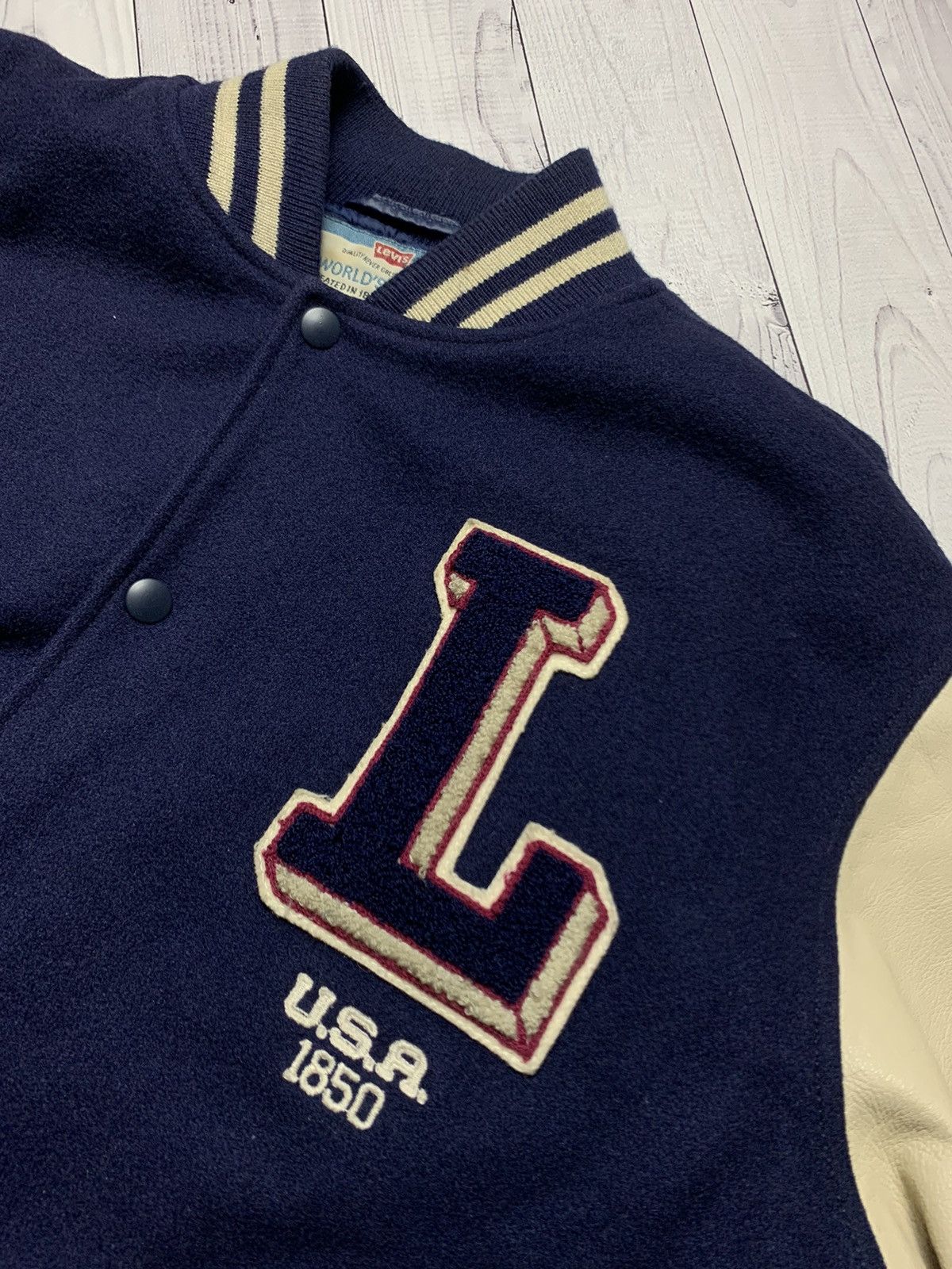 Levi's × Levi's Vintage Clothing × Vintage Vintage Bomber jacket Levis RARE USA Size M Size US M / EU 48-50 / 2 - 3 Thumbnail