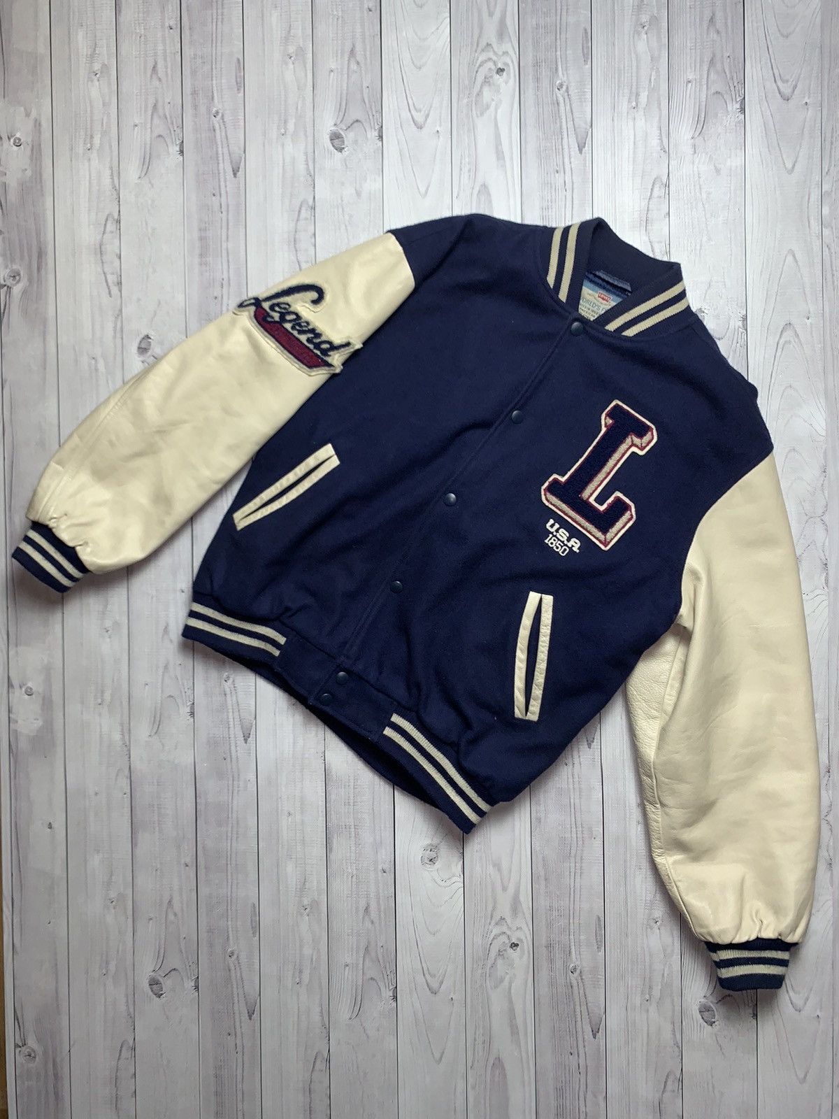 Levi's × Levi's Vintage Clothing × Vintage Vintage Bomber jacket Levis RARE USA Size M Size US M / EU 48-50 / 2 - 1 Thumbnail