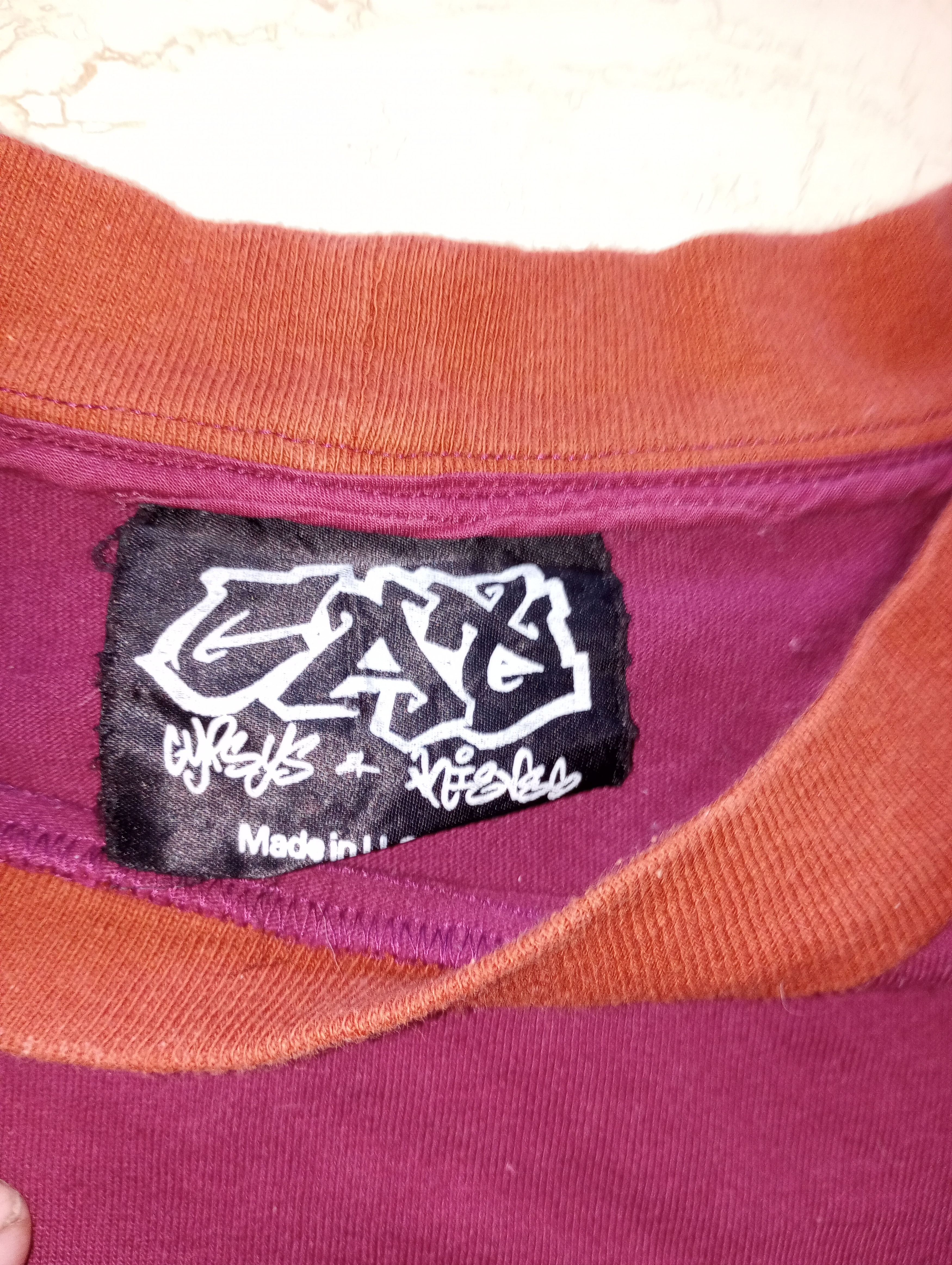 Other Vtg 90s GAT Gypsies and Thieves THIEF Ringer Graffitti T Size US XXL / EU 58 / 5 - 4 Thumbnail