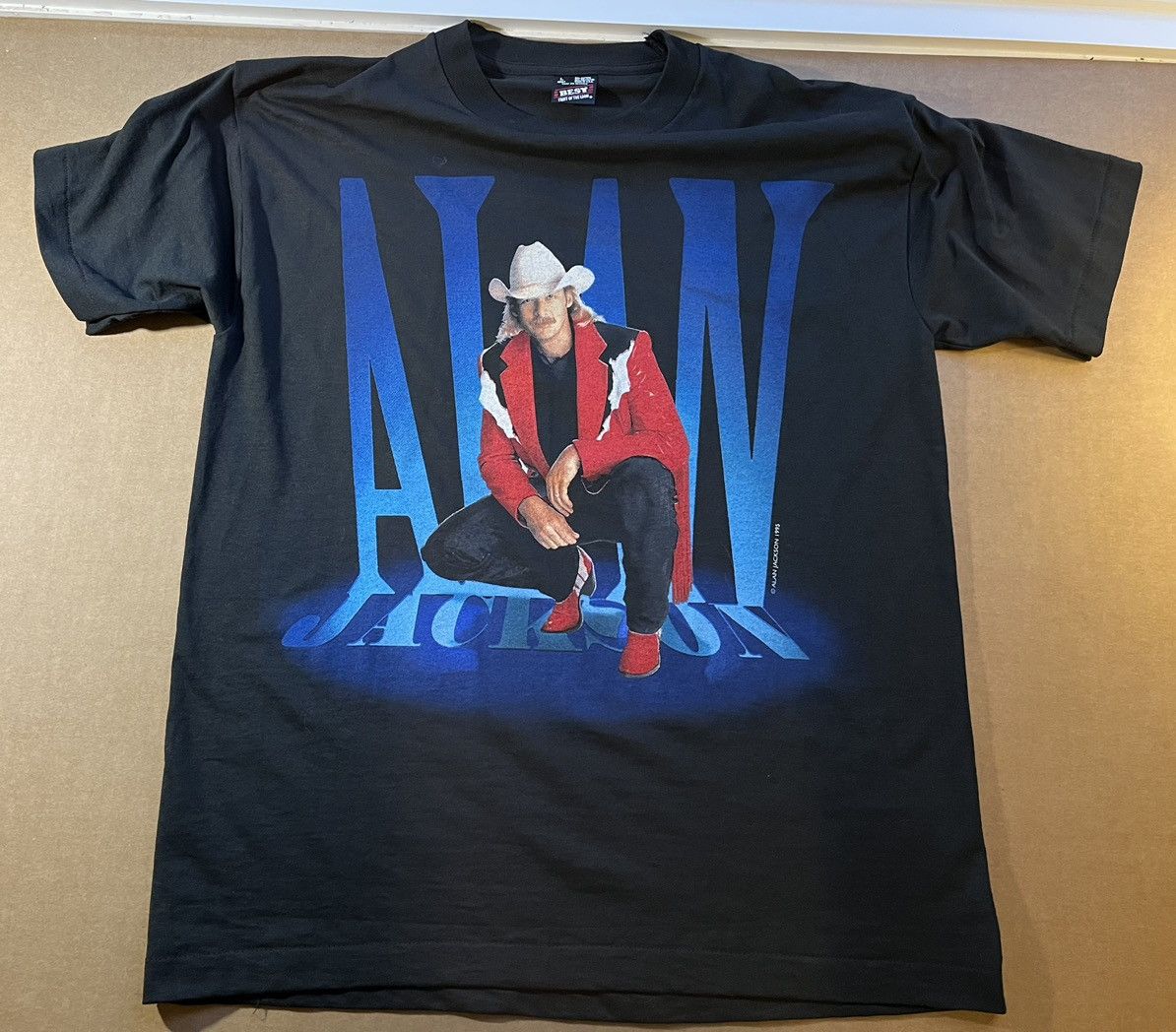 Band Tees Alan Jackson 1995 large shirt Size US L / EU 52-54 / 3 - 1 Thumbnail