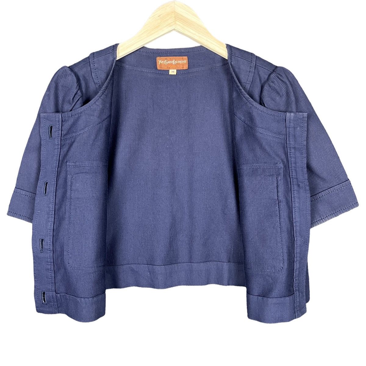 Designer × Yves Saint Laurent Vintage YSL Yves Saint Lauren Short Jacket Size M / US 6-8 / IT 42-44 - 6 Thumbnail