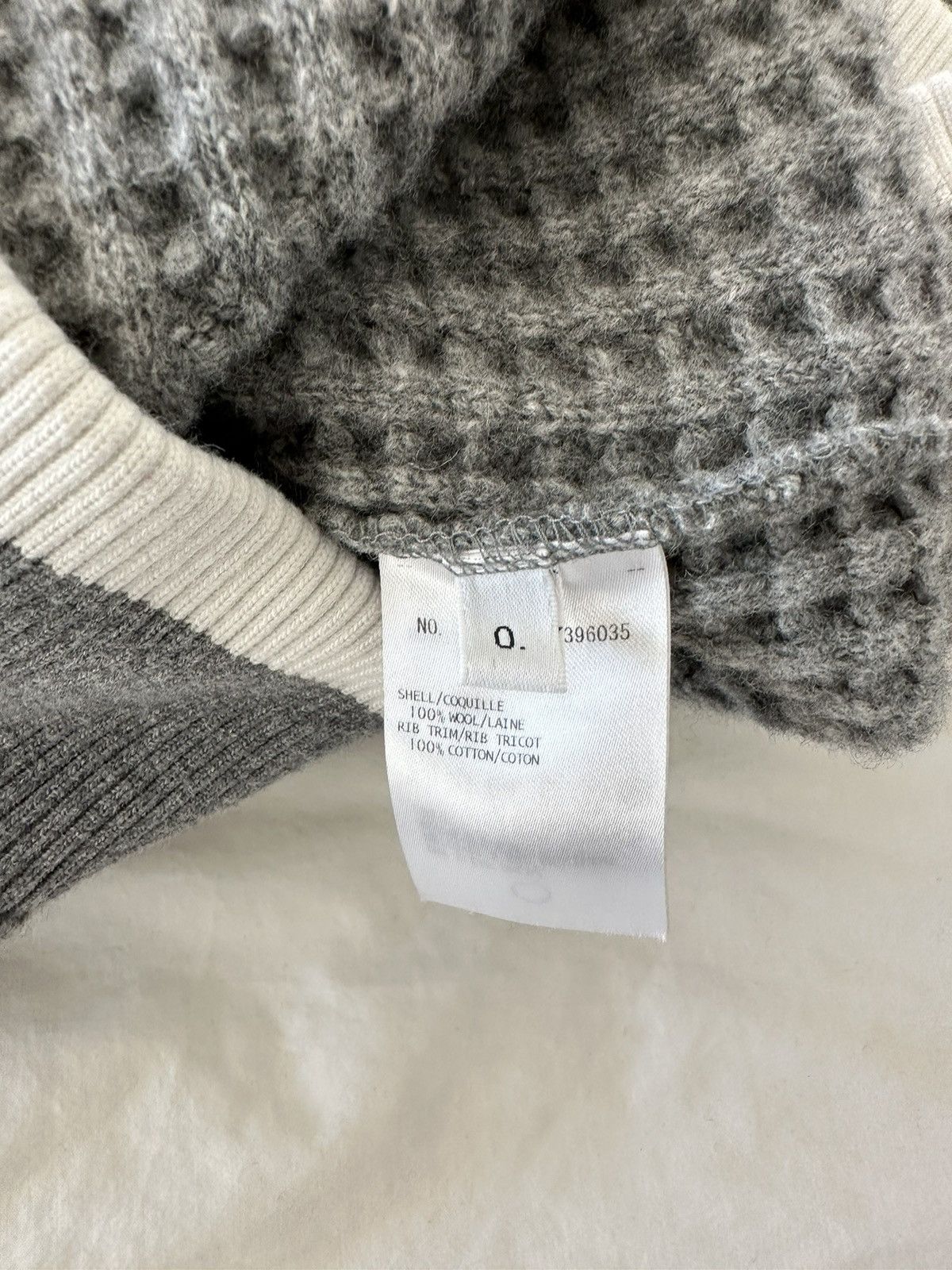 Thom Browne RELAXED CHUNKY WAFFLE SWEATSHIRT Size US XS / EU 42 / 0 - 3 Thumbnail