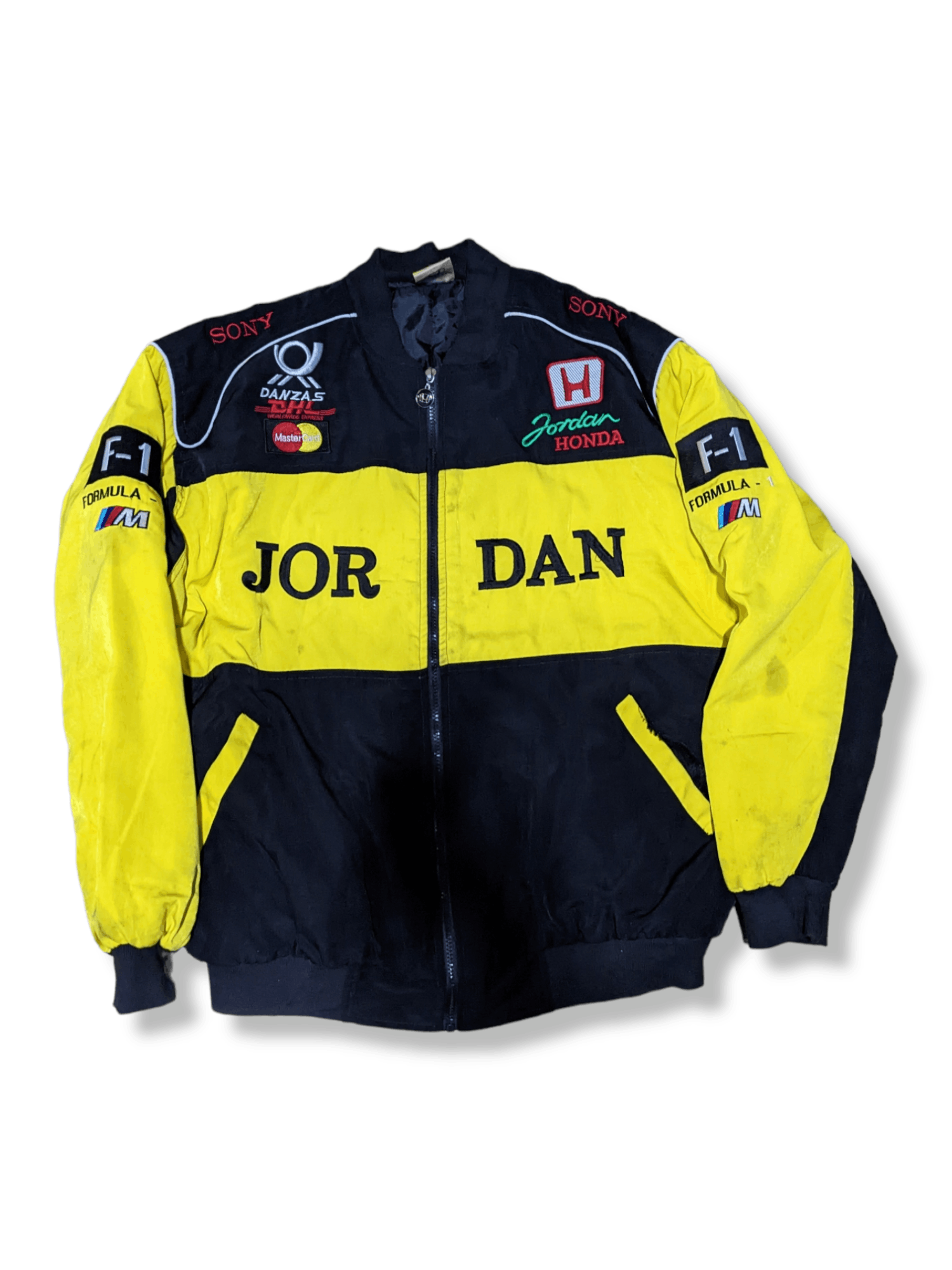 Gear For Sports Honda Racing F 1 Honda Jordan Danzas Racing Bomber Jacket Grailed