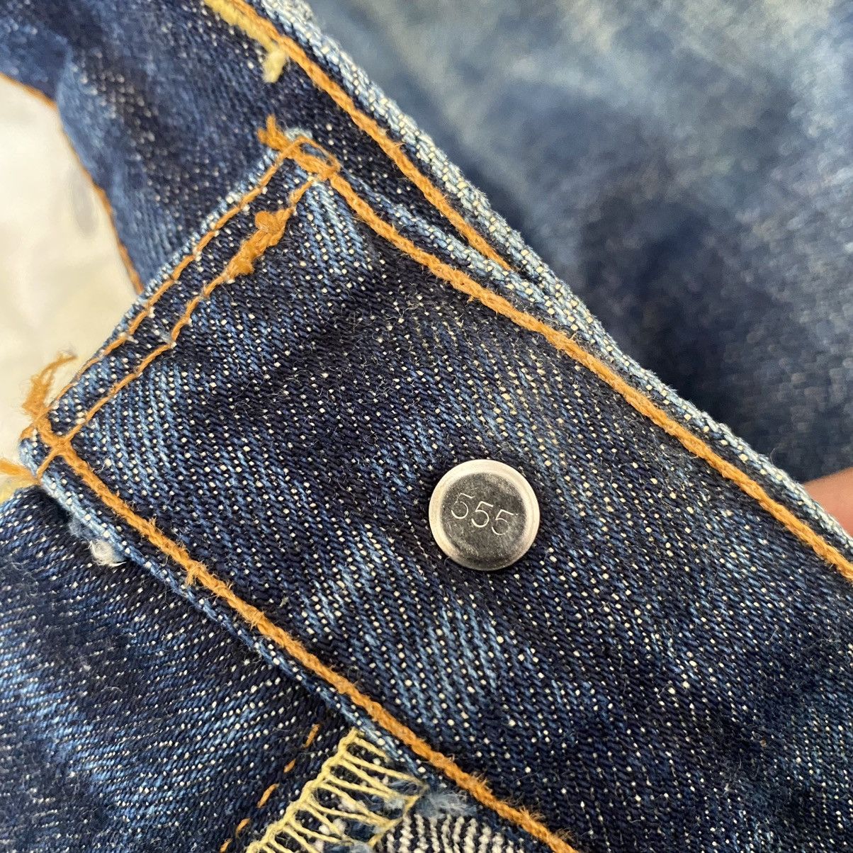 Levi's Vintage Levi’s 517, 555, Valencia, Red Tab, USA Size US 33 - 3 Thumbnail