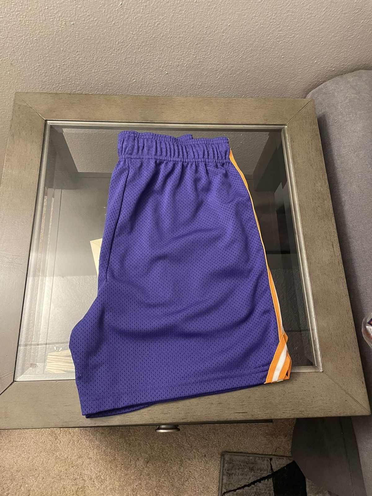 Eric Emanuel Eric Emanuel Purple lacrosse EE Basic Short Large Size US 32 / EU 48 - 3 Thumbnail
