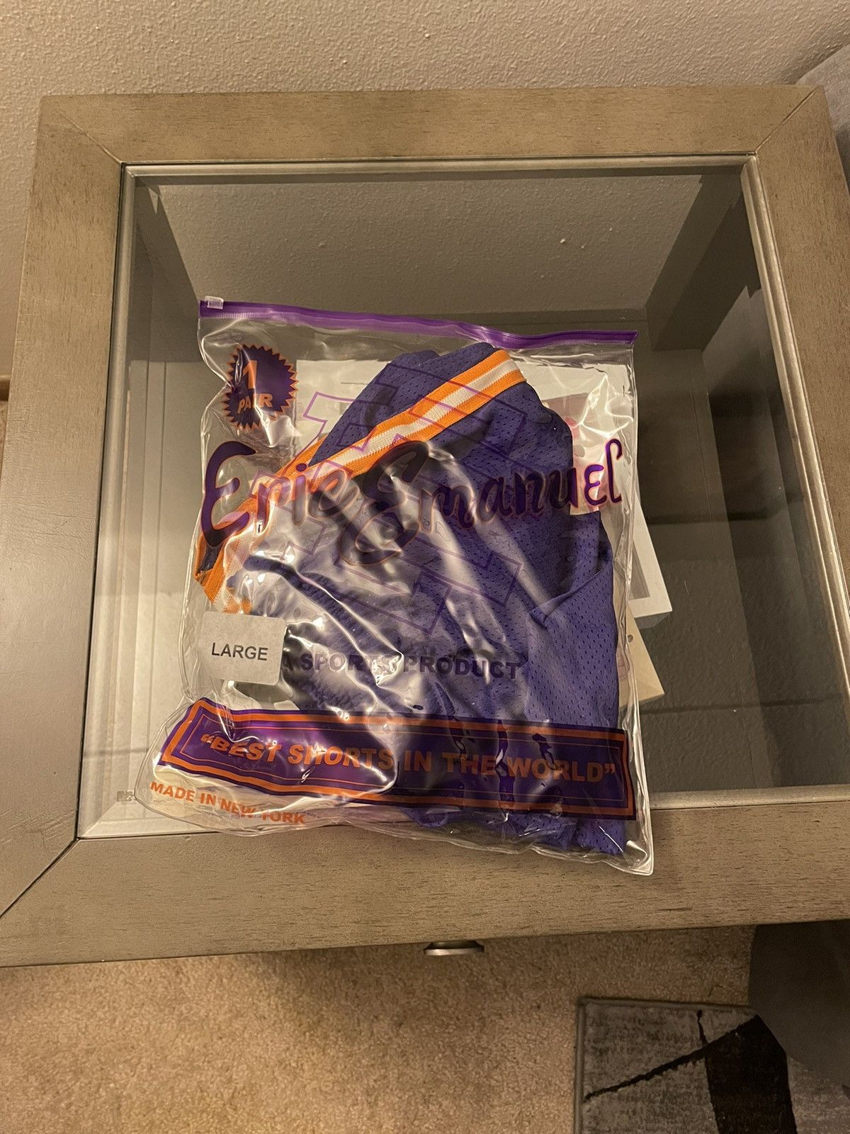 Eric Emanuel Eric Emanuel Purple lacrosse EE Basic Short Large Size US 32 / EU 48 - 5 Thumbnail
