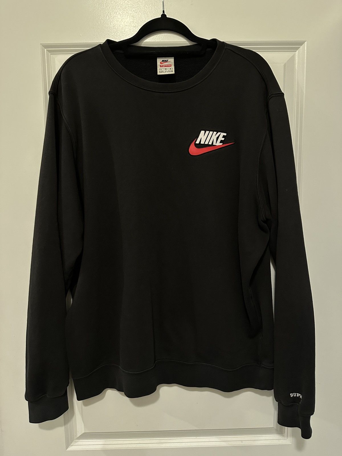 Nike Supreme Supreme x Nike Crewneck Sweater Grailed