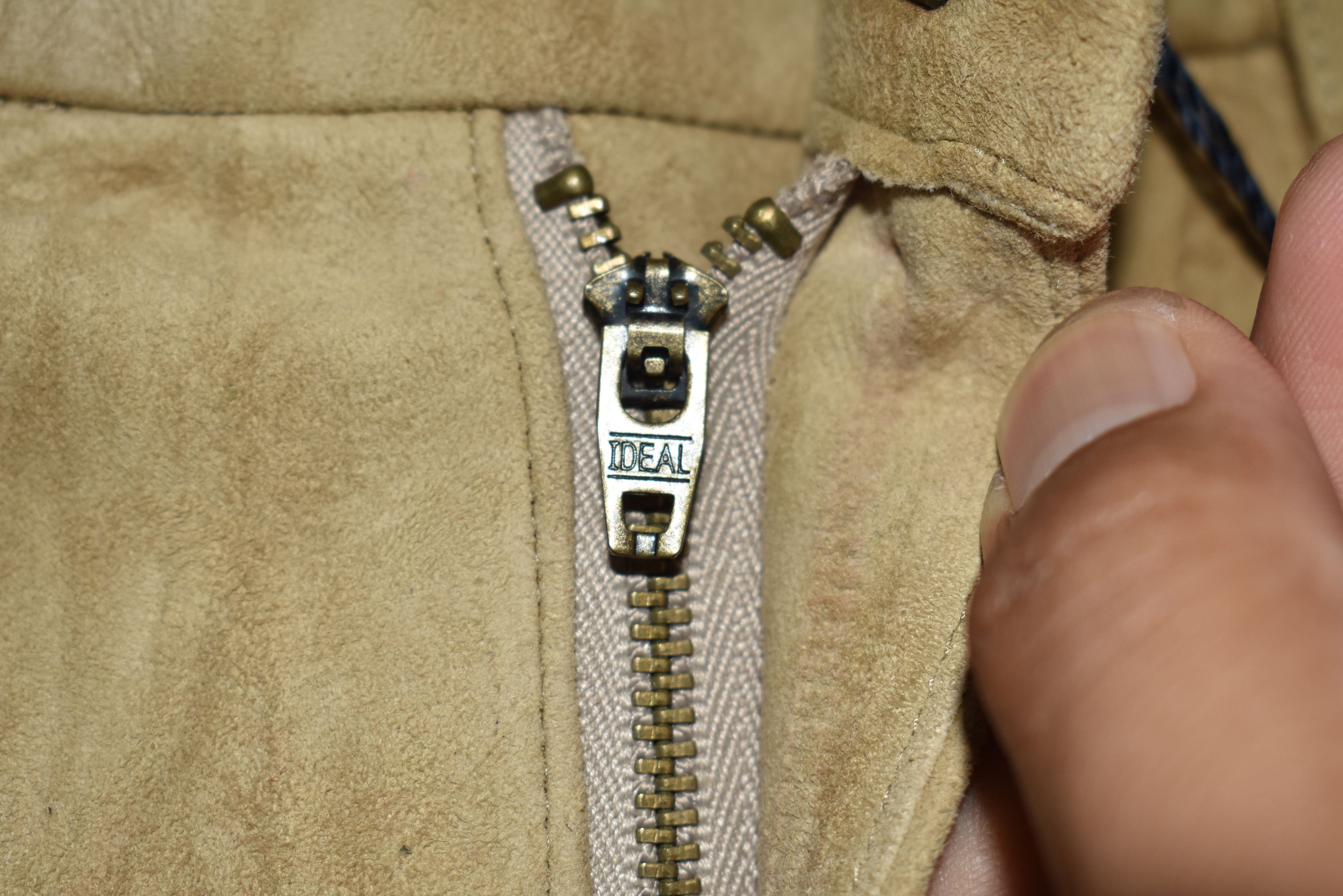 Polo Ralph Lauren × Ralph Lauren × Vintage A024 Ralph Lauren Ladies 100% Goat Skin Suede Pants Size 28" / US 6 / IT 42 - 7 Thumbnail