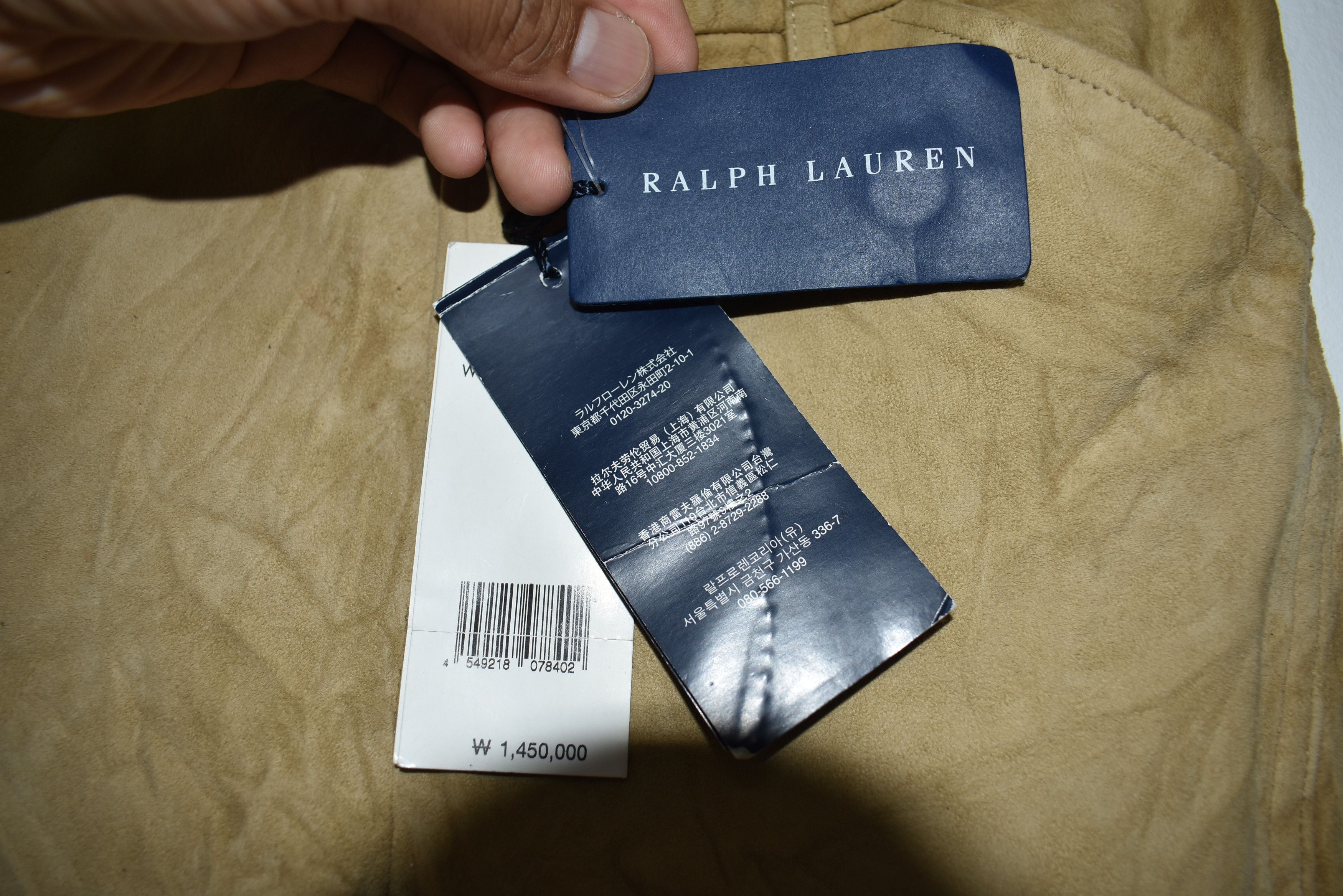 Polo Ralph Lauren × Ralph Lauren × Vintage A024 Ralph Lauren Ladies 100% Goat Skin Suede Pants Size 28" / US 6 / IT 42 - 2 Thumbnail