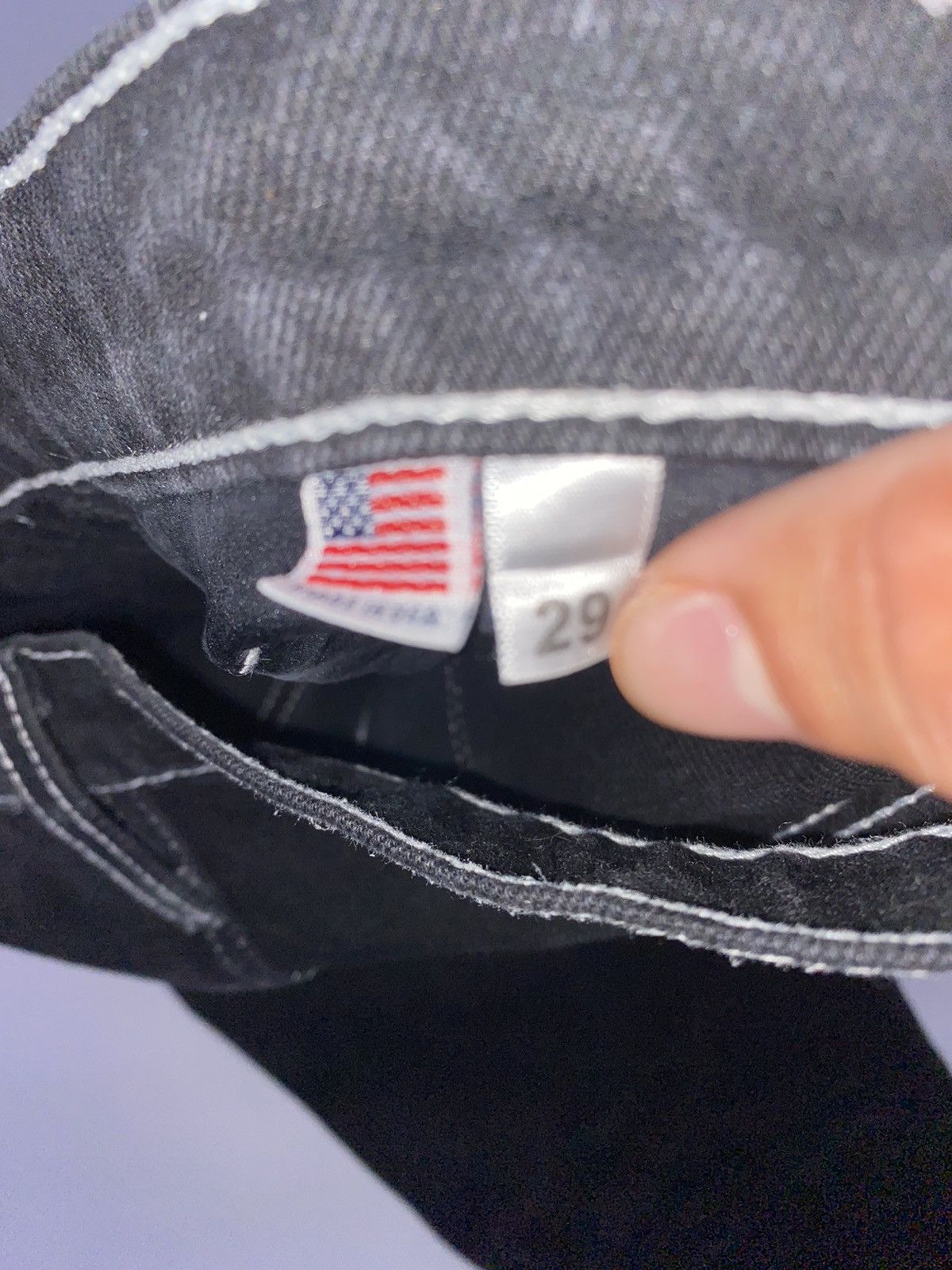 Vlone Live vlone Die vlone Denim Jeans Size US 30 / EU 46 - 4 Thumbnail