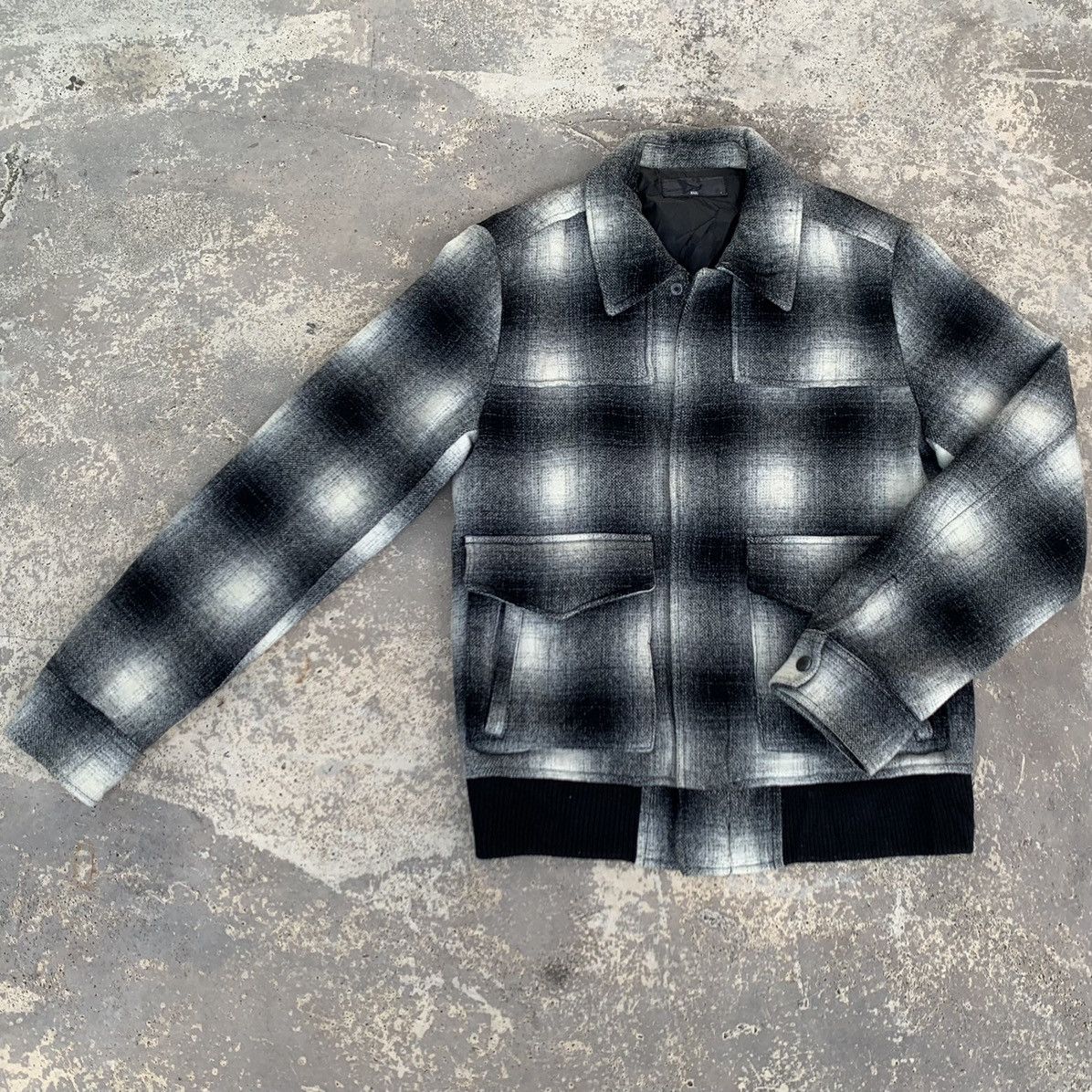 Other HARE JAPAN PLAID WOOL ZIPPER JACKET DOUBLE POCKET Size US M / EU 48-50 / 2 - 5 Thumbnail