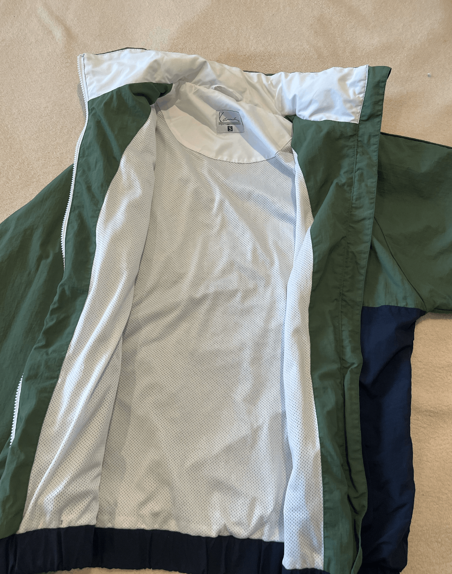 Karl Kani × Vintage Karl Kani Retro Tape Track Jacket Size US S / EU 44-46 / 1 - 3 Thumbnail