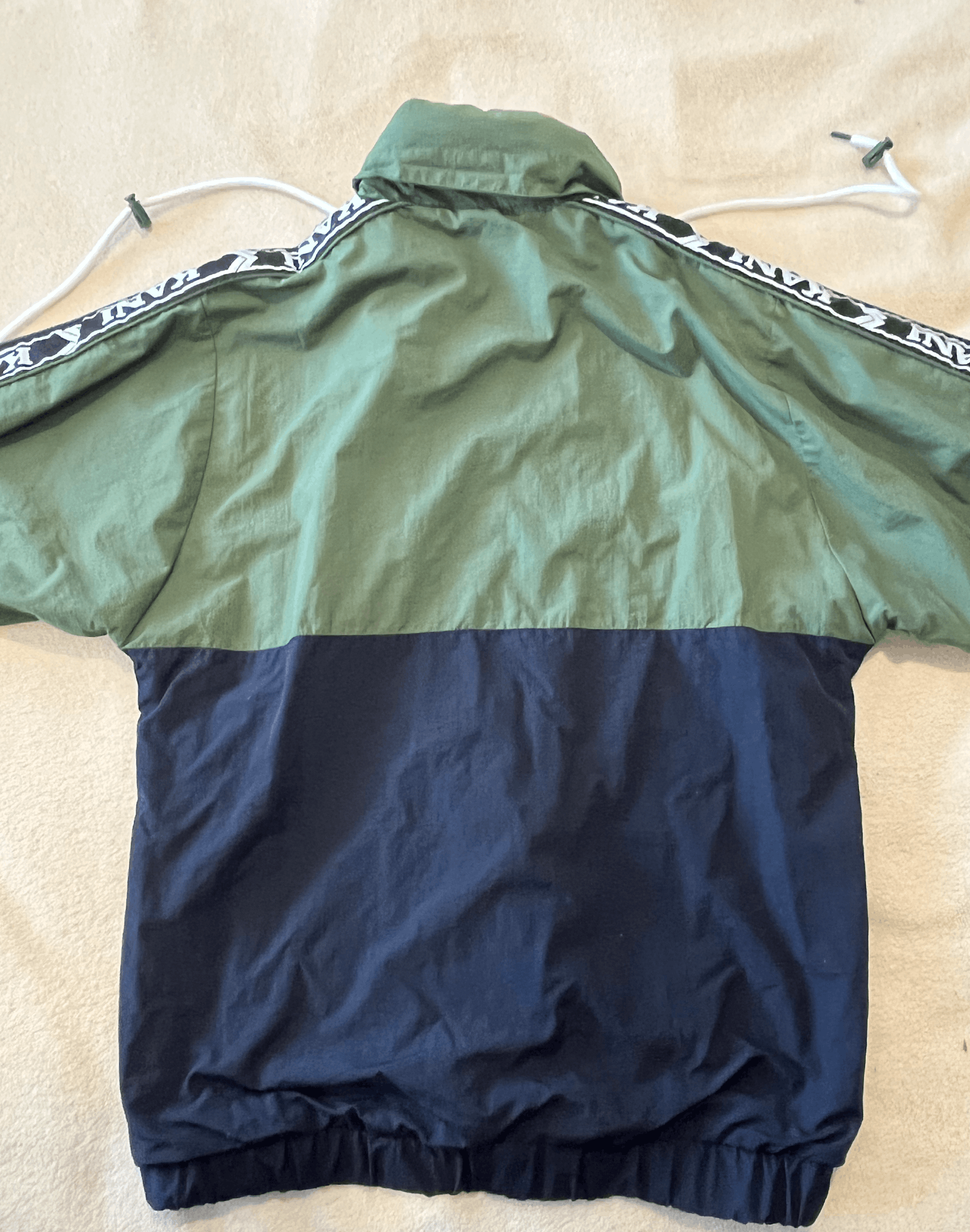 Karl Kani × Vintage Karl Kani Retro Tape Track Jacket Size US S / EU 44-46 / 1 - 2 Thumbnail