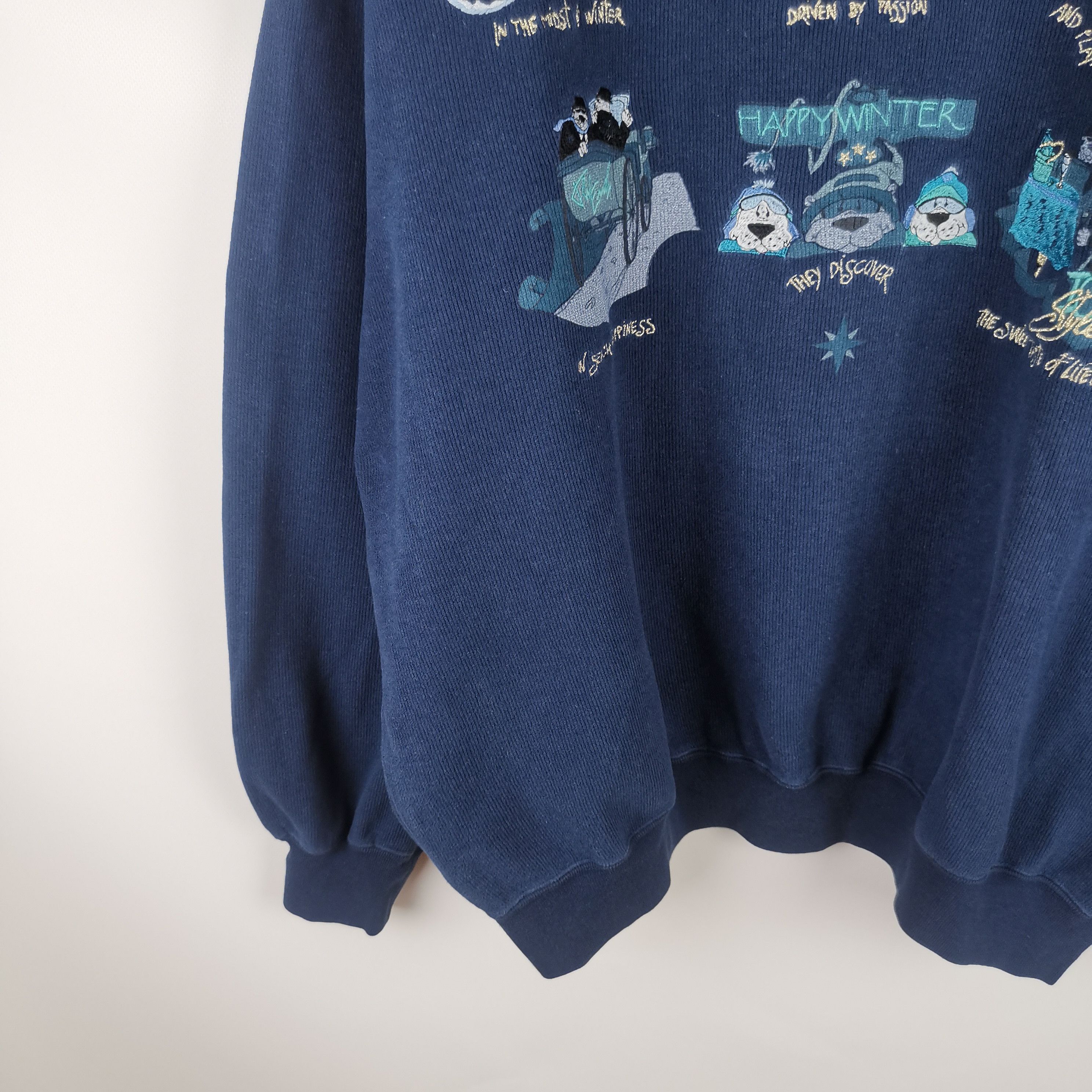 Iceberg Sport Ice Iceberg History vintage oversized sweatshirt Size US XXL / EU 58 / 5 - 5 Thumbnail