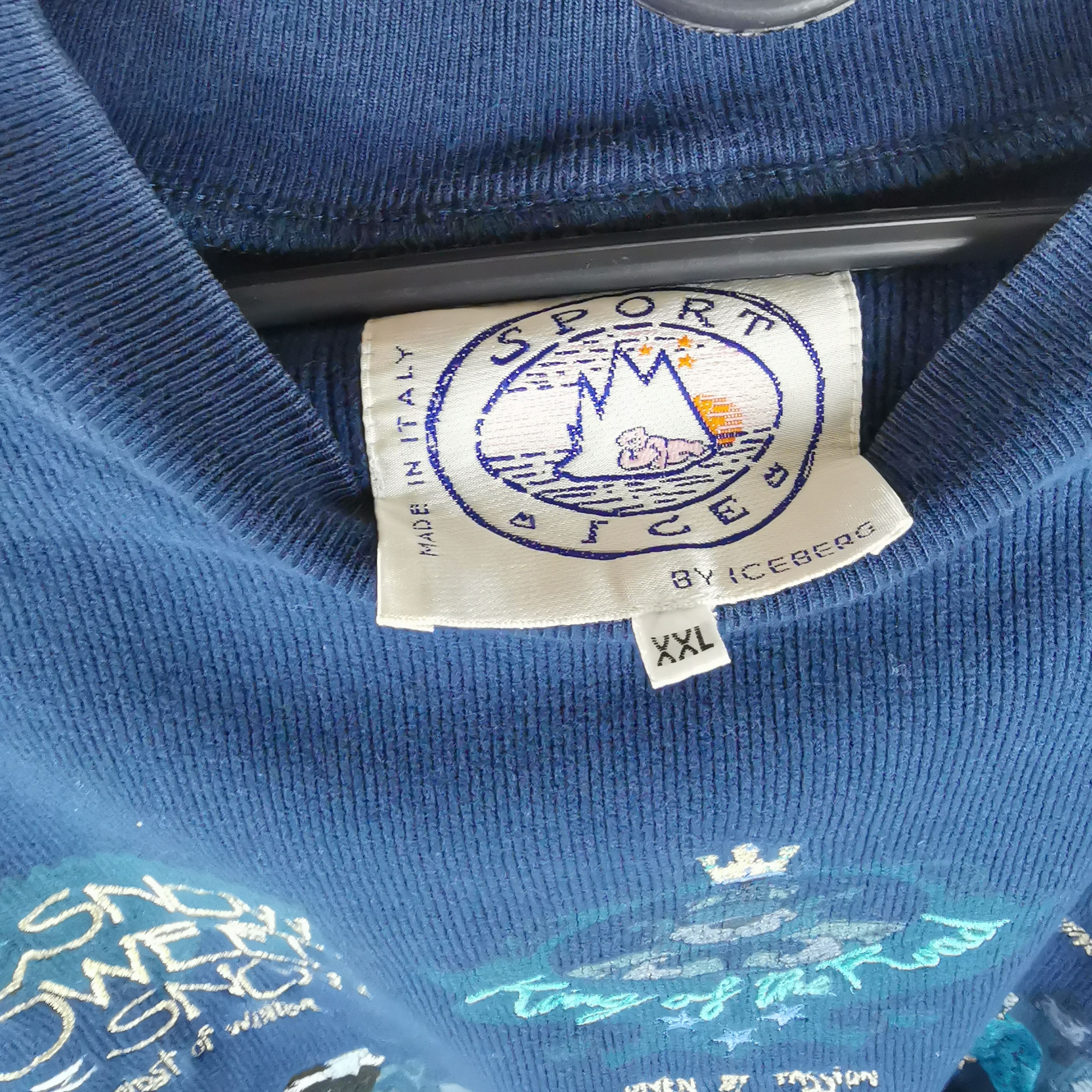 Iceberg Sport Ice Iceberg History vintage oversized sweatshirt Size US XXL / EU 58 / 5 - 8 Thumbnail