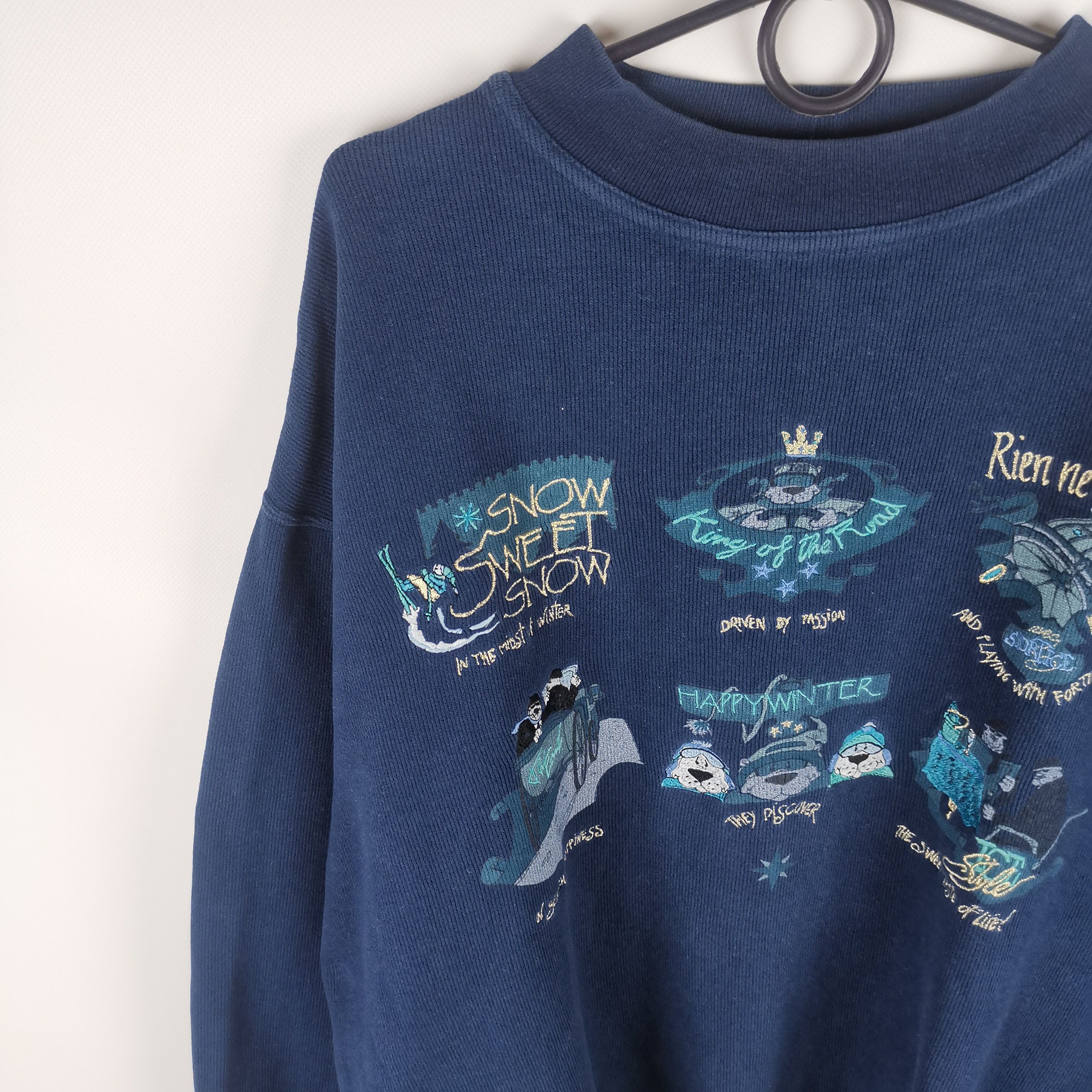 Iceberg Sport Ice Iceberg History vintage oversized sweatshirt Size US XXL / EU 58 / 5 - 6 Thumbnail