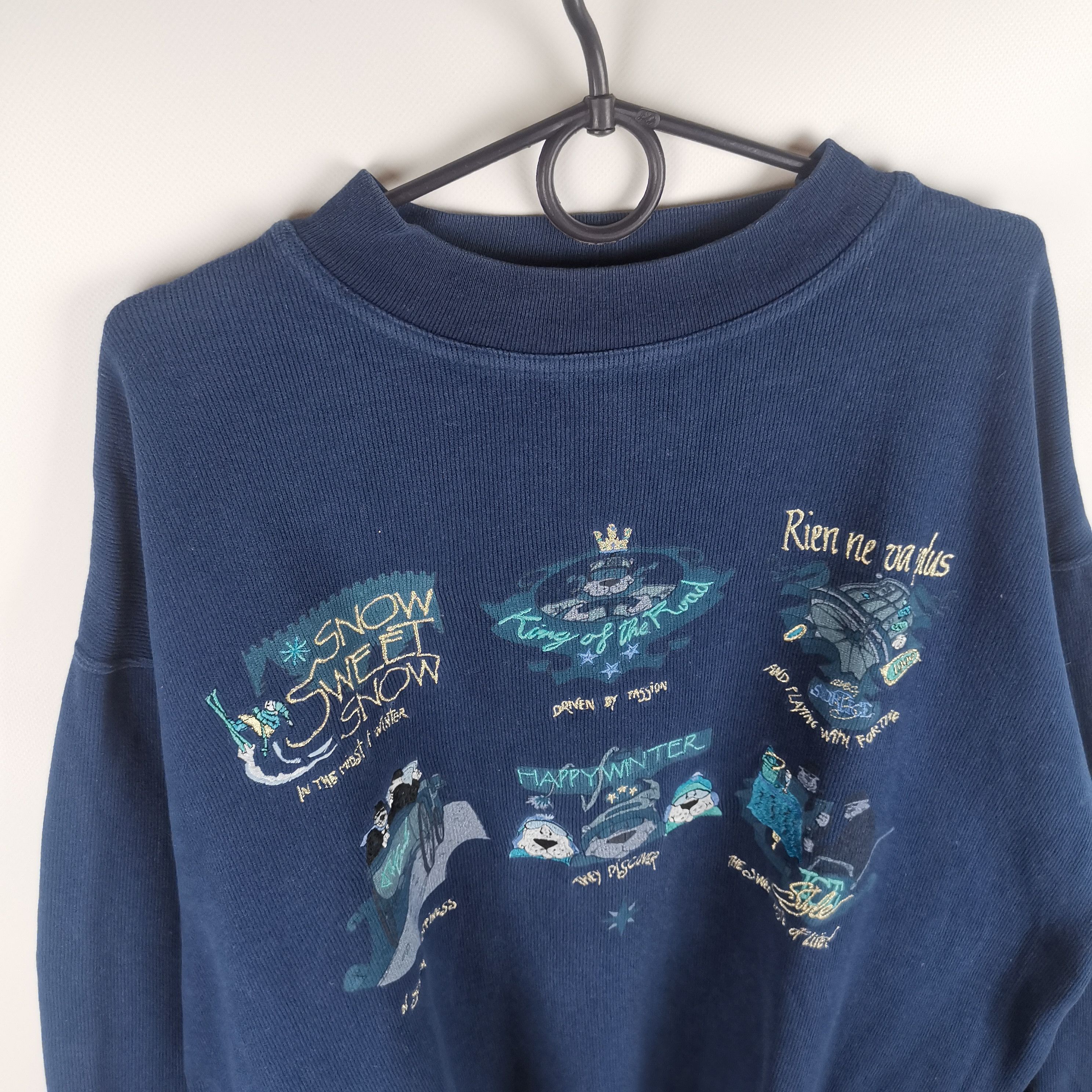 Iceberg Sport Ice Iceberg History vintage oversized sweatshirt Size US XXL / EU 58 / 5 - 2 Thumbnail