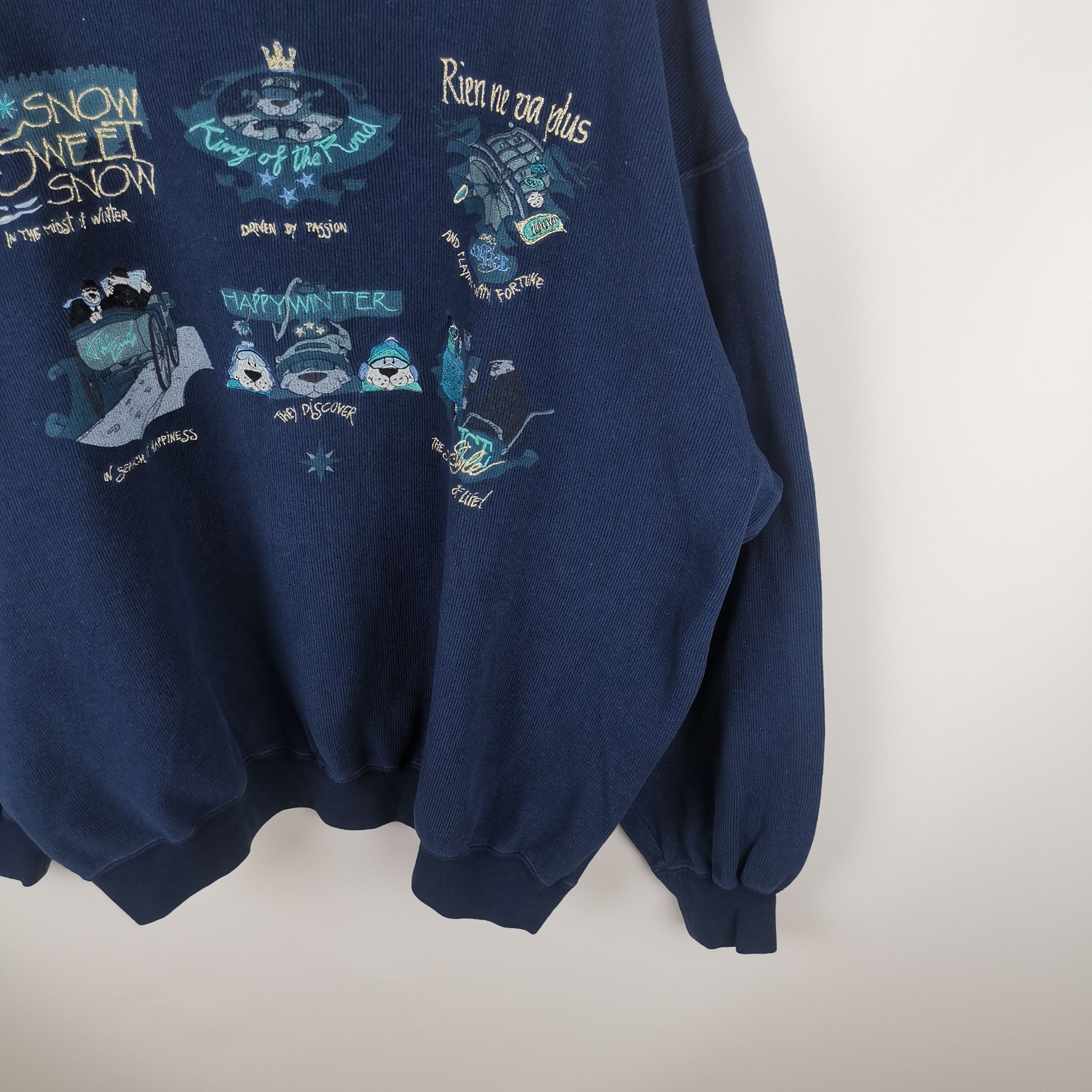 Iceberg Sport Ice Iceberg History vintage oversized sweatshirt Size US XXL / EU 58 / 5 - 3 Thumbnail
