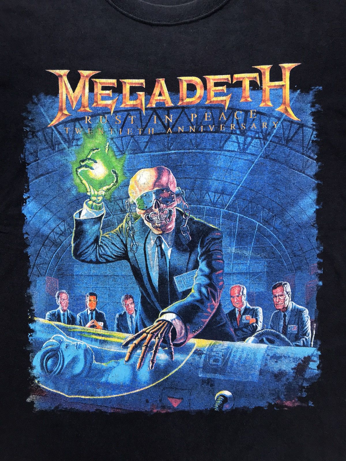 Band Tees megadeth rust in peace twentieth anniversary Size US M / EU 48-50 / 2 - 3 Thumbnail