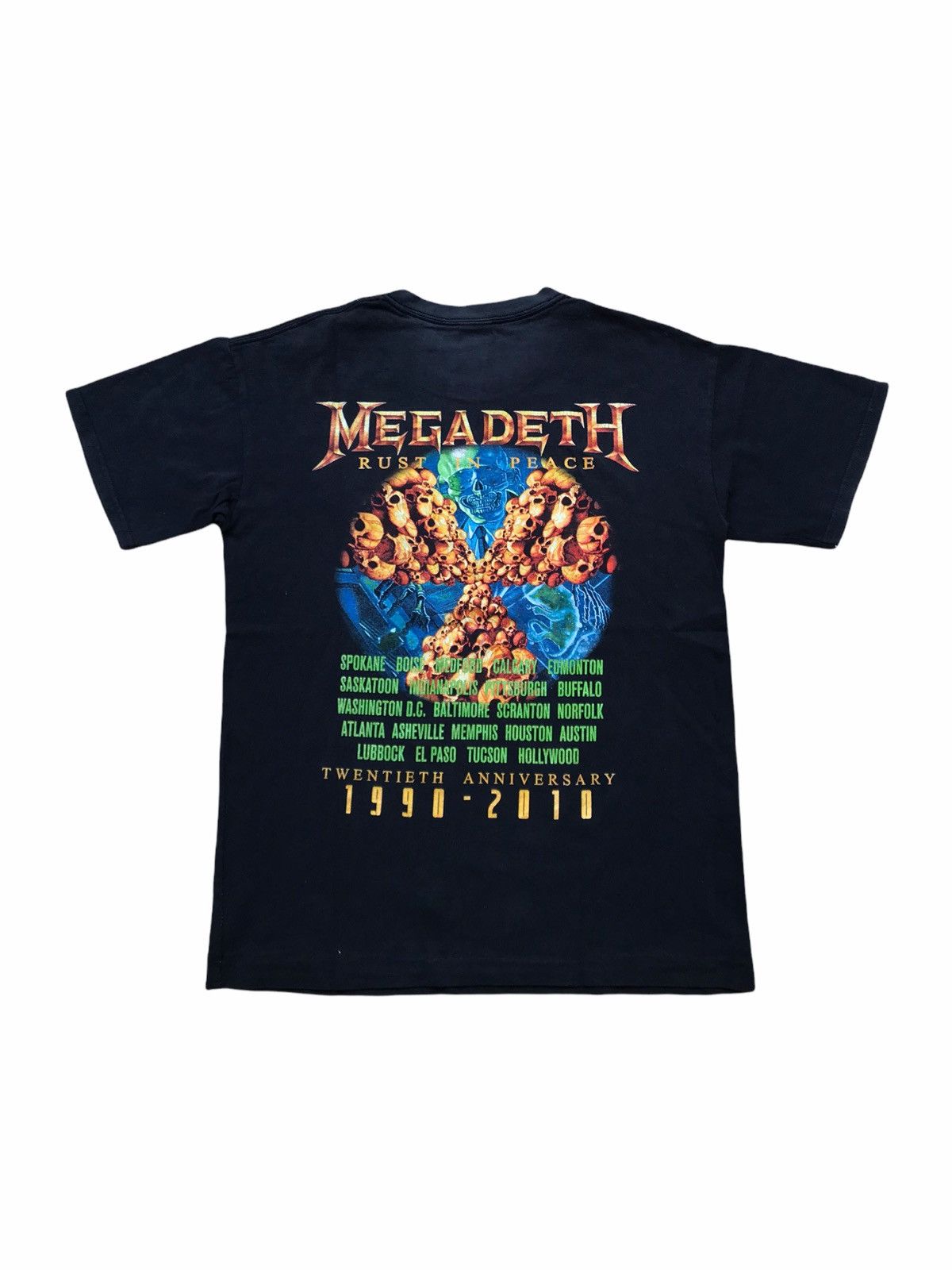 Band Tees megadeth rust in peace twentieth anniversary Size US M / EU 48-50 / 2 - 2 Thumbnail