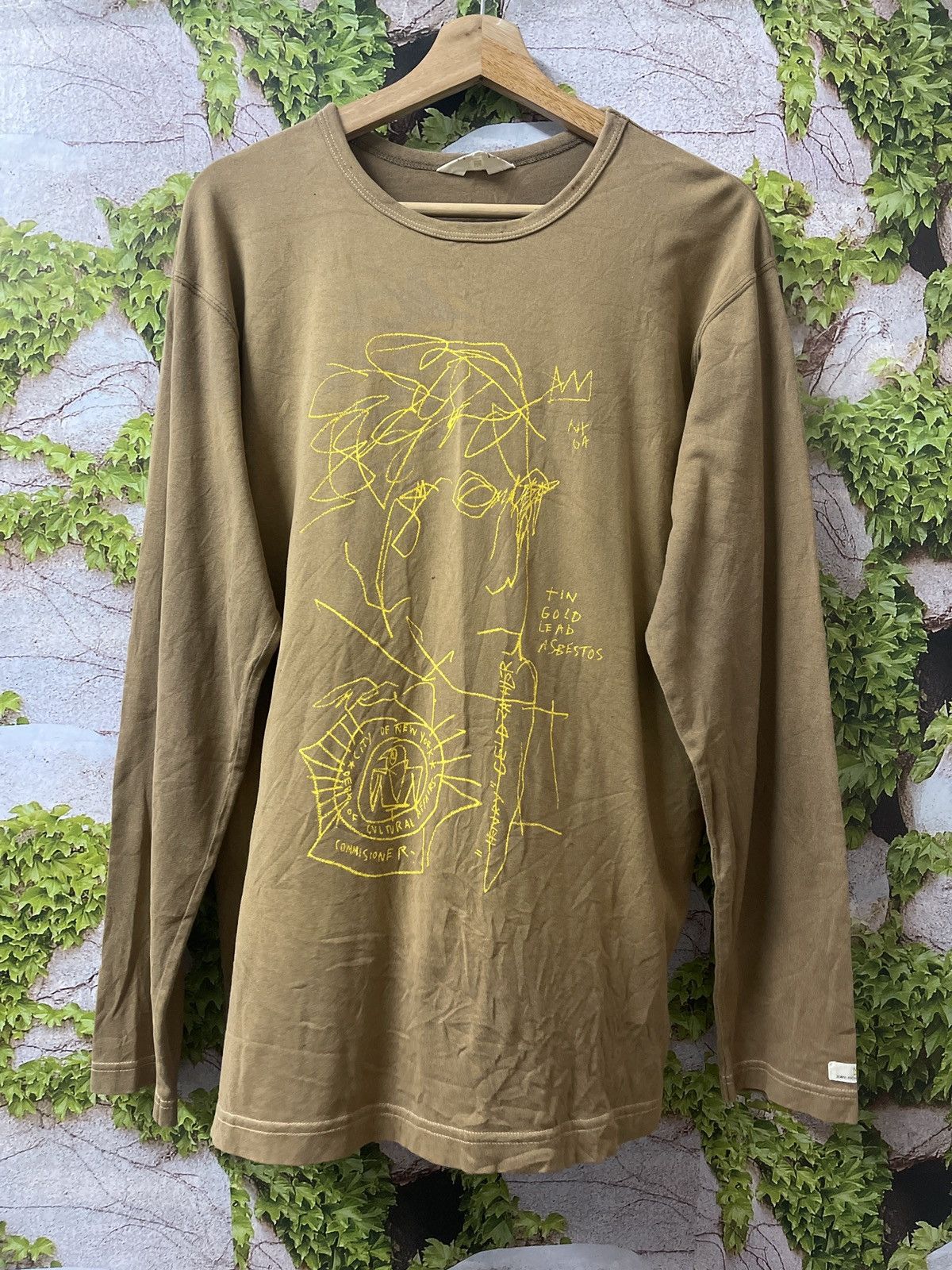 Jean-Michel Basquiat × Vintage JEAN-MICHEL BASQUIAT X UNIQLO ART VERY RARE Size US L / EU 52-54 / 3 - 1 Thumbnail