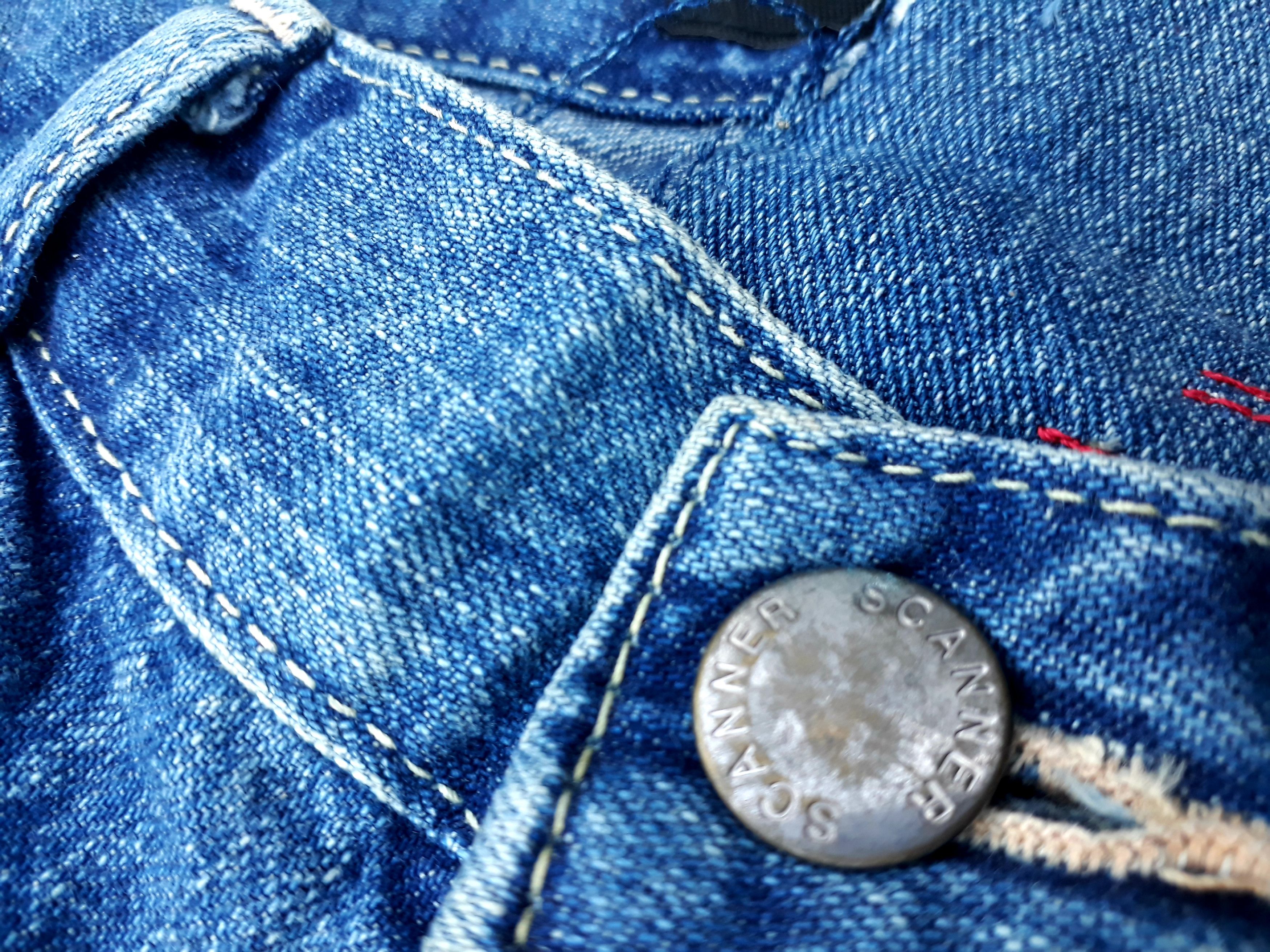Japanese Brand × Vintage Japanese Patchwork Jeans Size US 32 / EU 48 - 11 Thumbnail