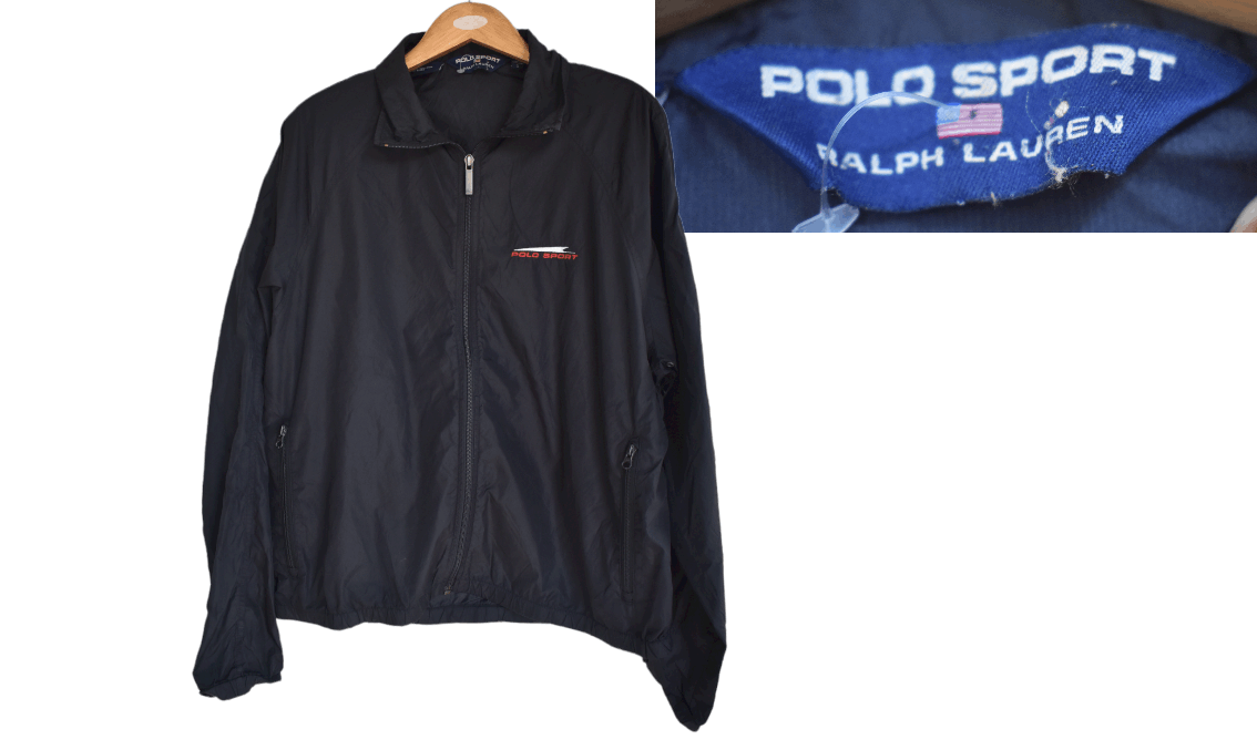 Polo Ralph Lauren × Vintage A029 VINTAGE POLO SPORT Anorak Windbreaker Jacket Large Size US M / EU 48-50 / 2 - 1 Thumbnail