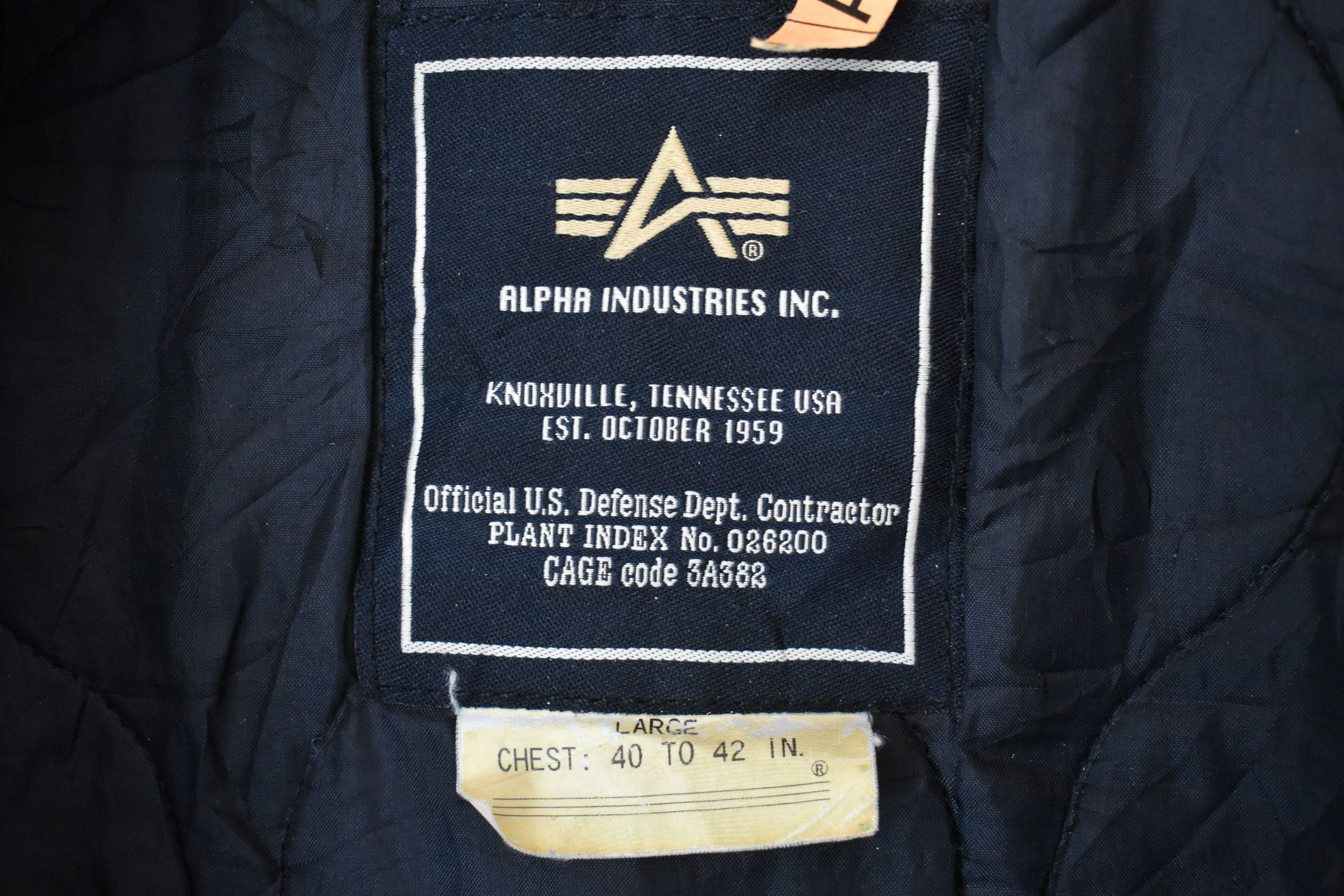 Alpha Industries × Vintage A031 Vintage Alpha Industries Parkas Jacket Size US L / EU 52-54 / 3 - 9 Thumbnail