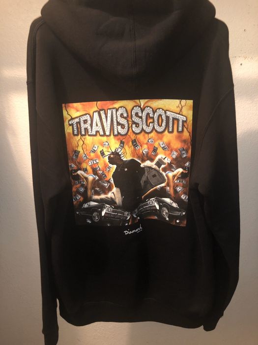 Diamond travis scott discount hoodie