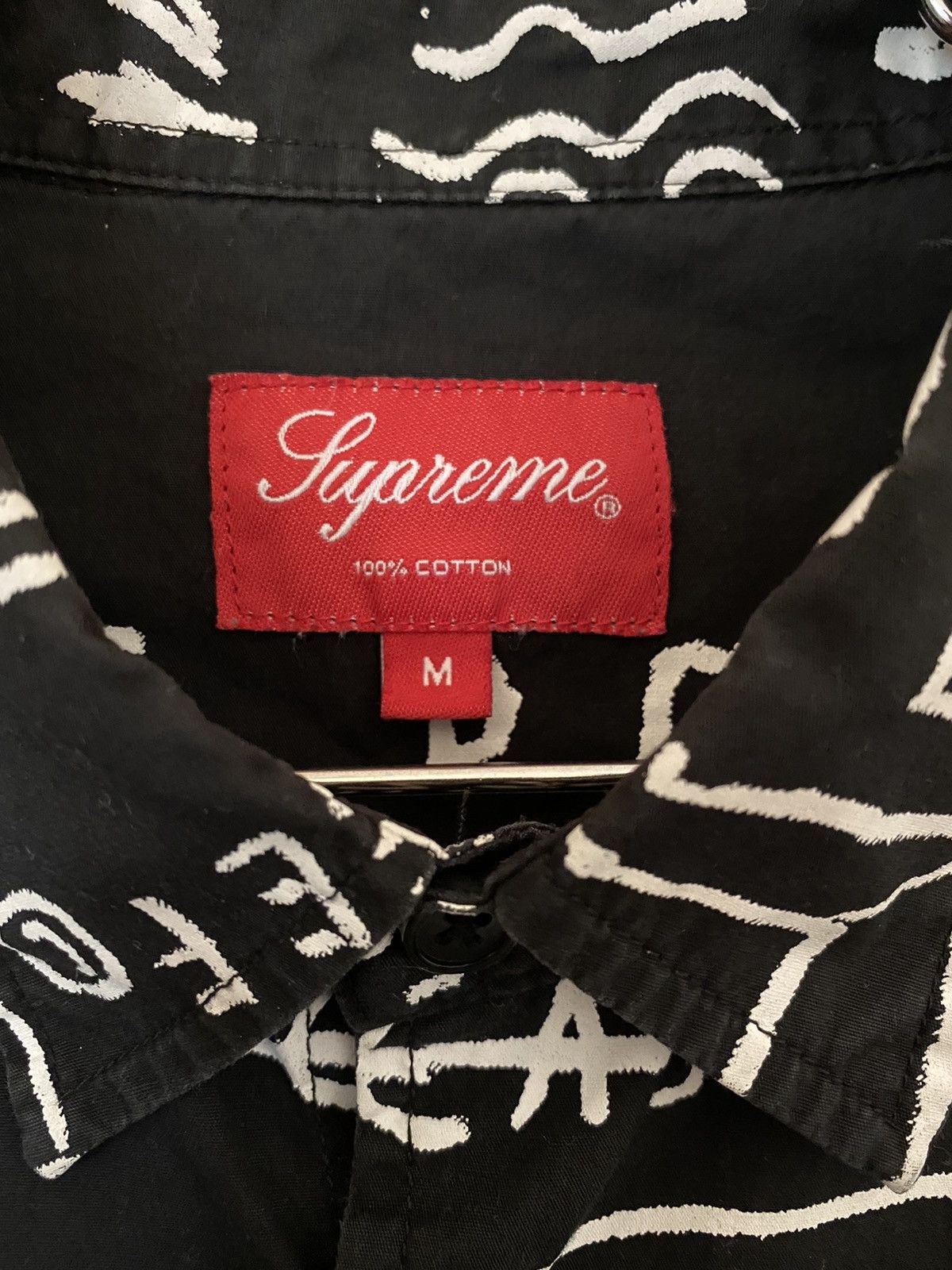 Supreme 2013 BASQUIAT BUTTON UP SHIRT Size US M / EU 48-50 / 2 - 2 Thumbnail