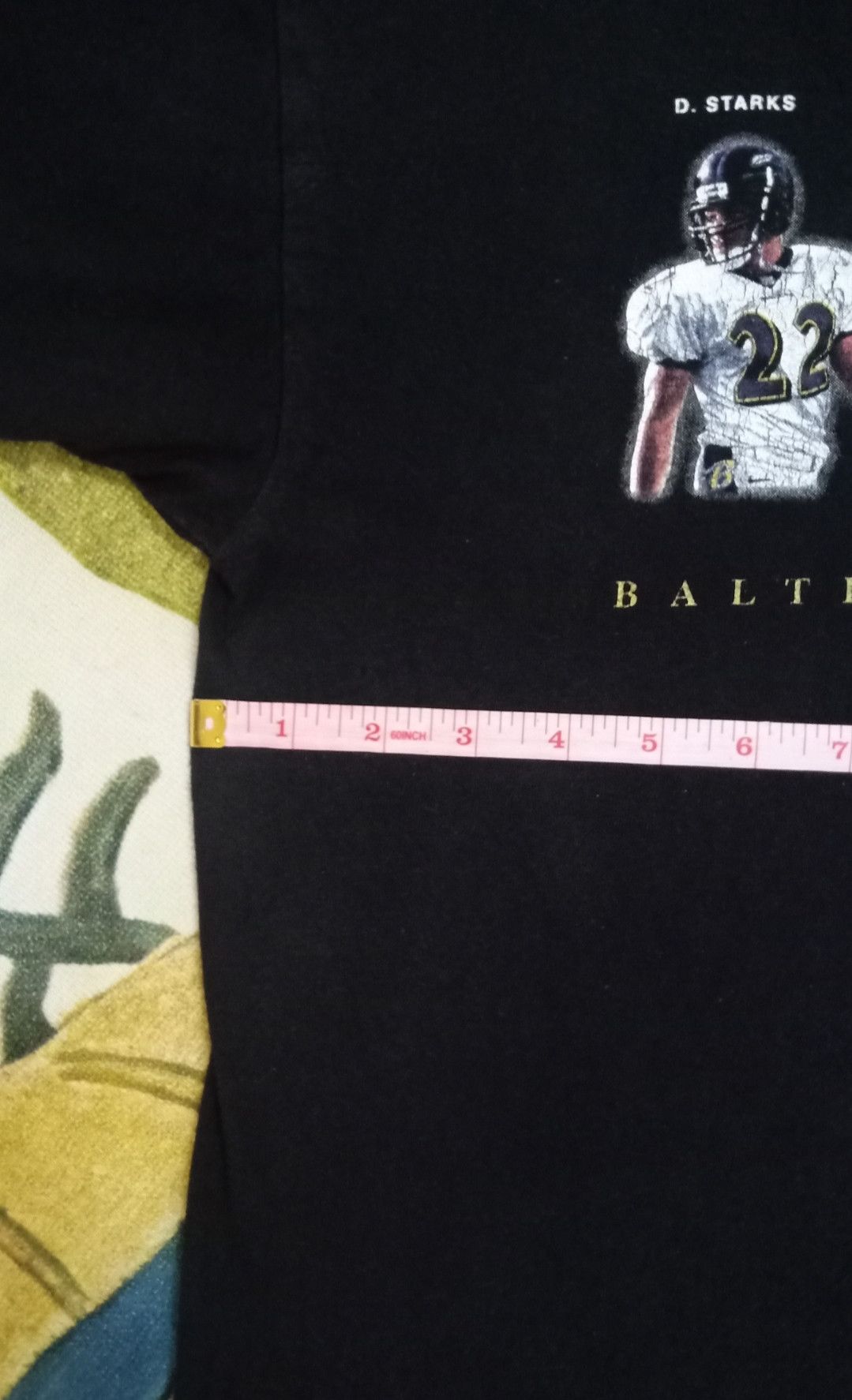 NFL × Vintage Vintage NFL Baltimore Ravens Black Purple T-Shirt Size US L / EU 52-54 / 3 - 8 Thumbnail