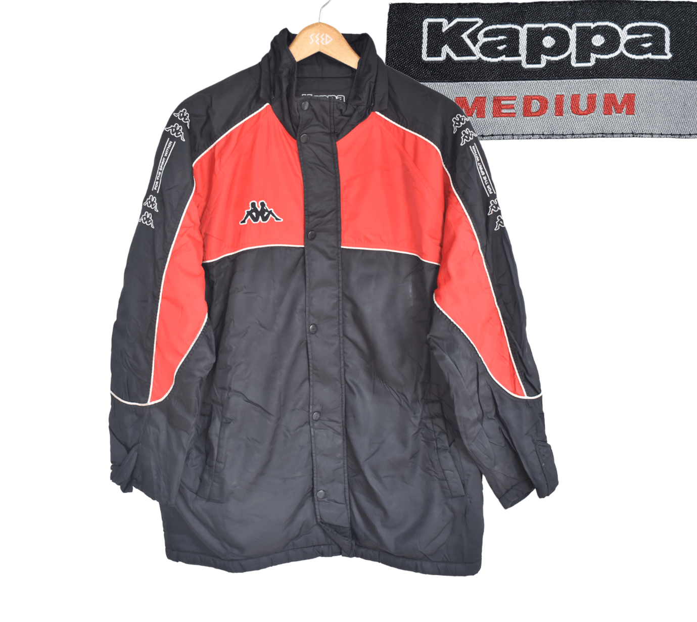 Kappa × Vintage A034 Vintage Kappa Jacket Multicolour Size US M / EU 48-50 / 2 - 1 Thumbnail