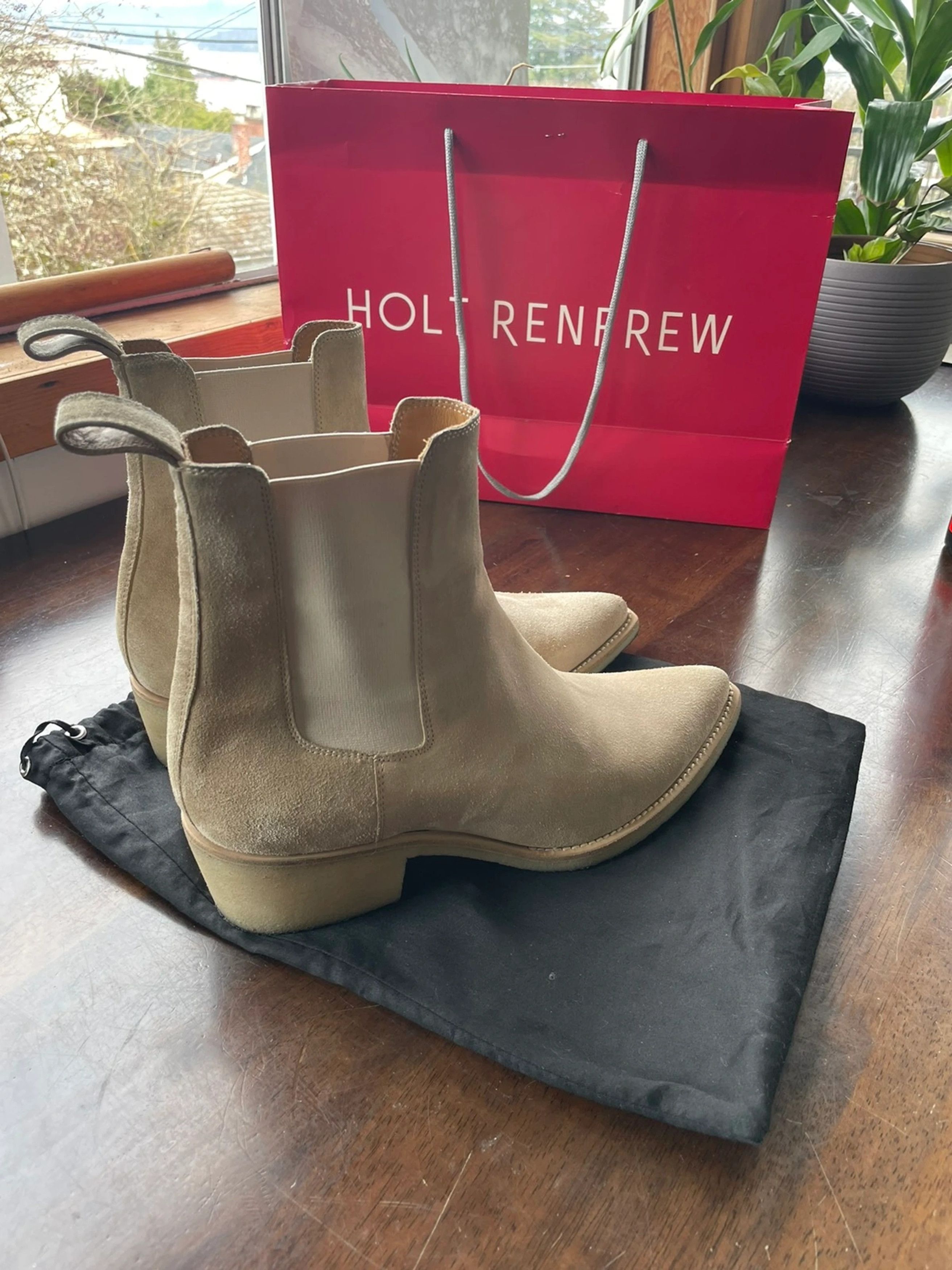 Amiri Suede Crepe Sole Boots Size US 10.5 / EU 43-44 - 2 Thumbnail