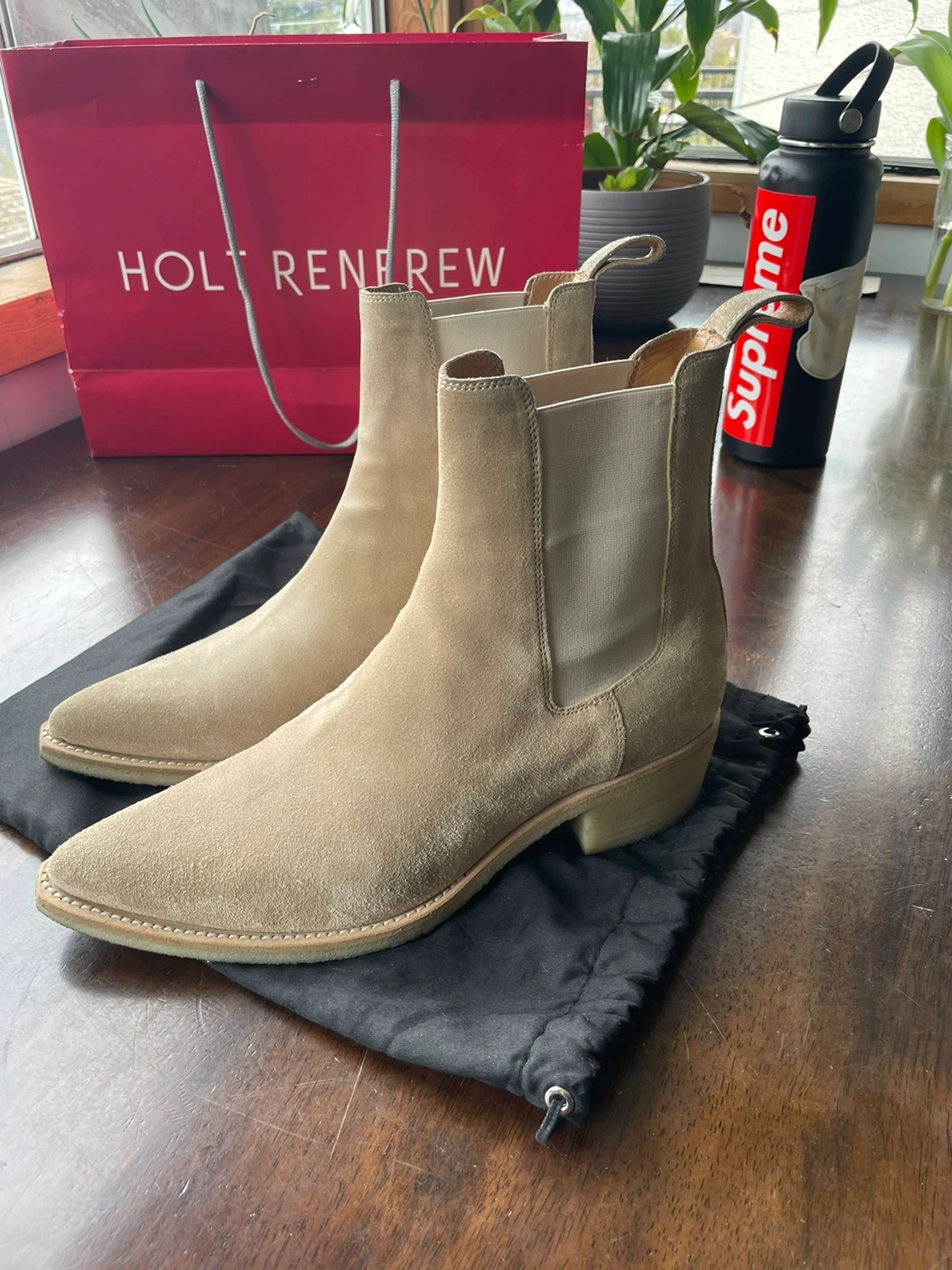 Amiri Suede Crepe Sole Boots Size US 10.5 / EU 43-44 - 5 Thumbnail