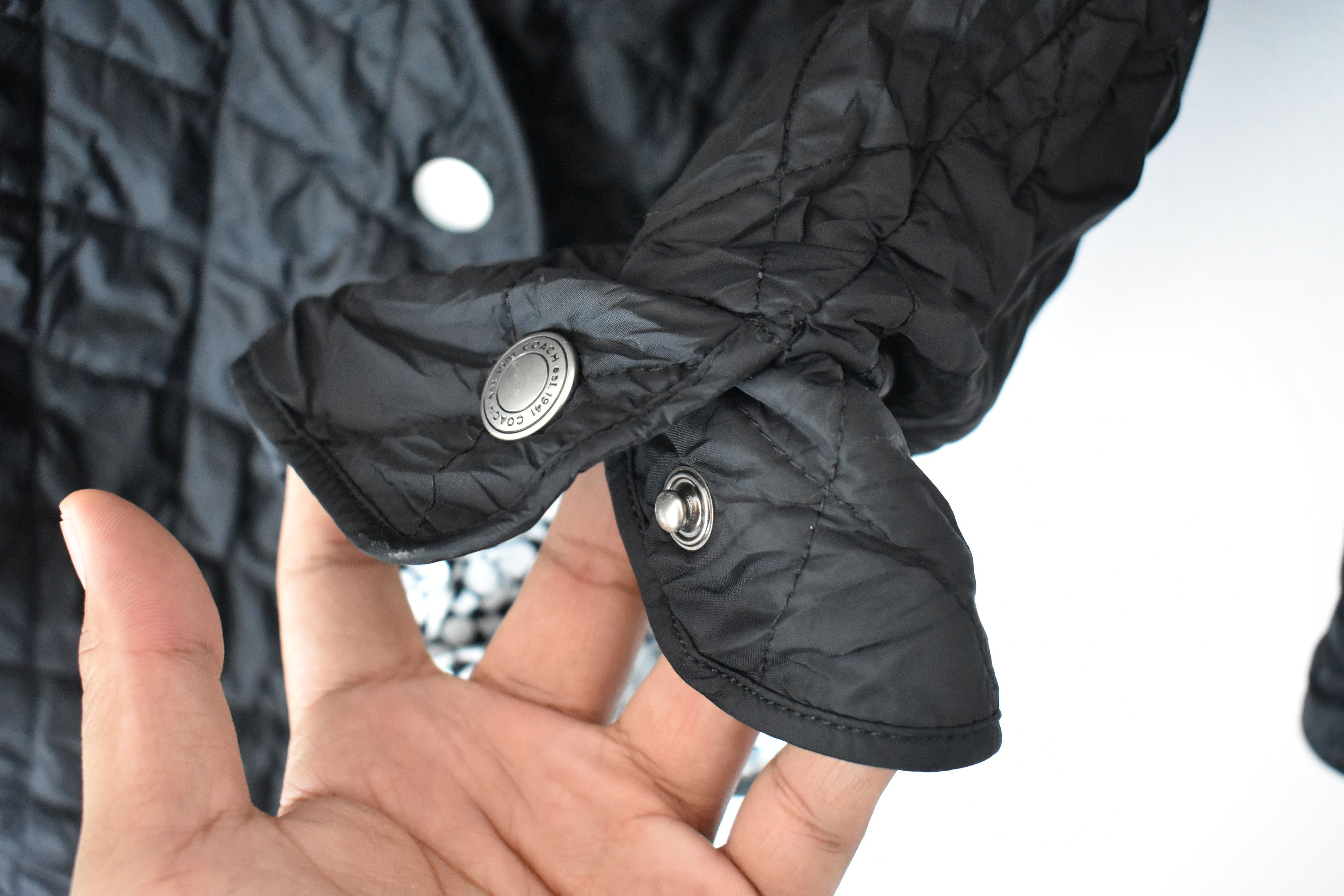 Coach × Vintage A040 Vintage Coach Monogram Jacket Small Size S / US 4 / IT 40 - 8 Thumbnail