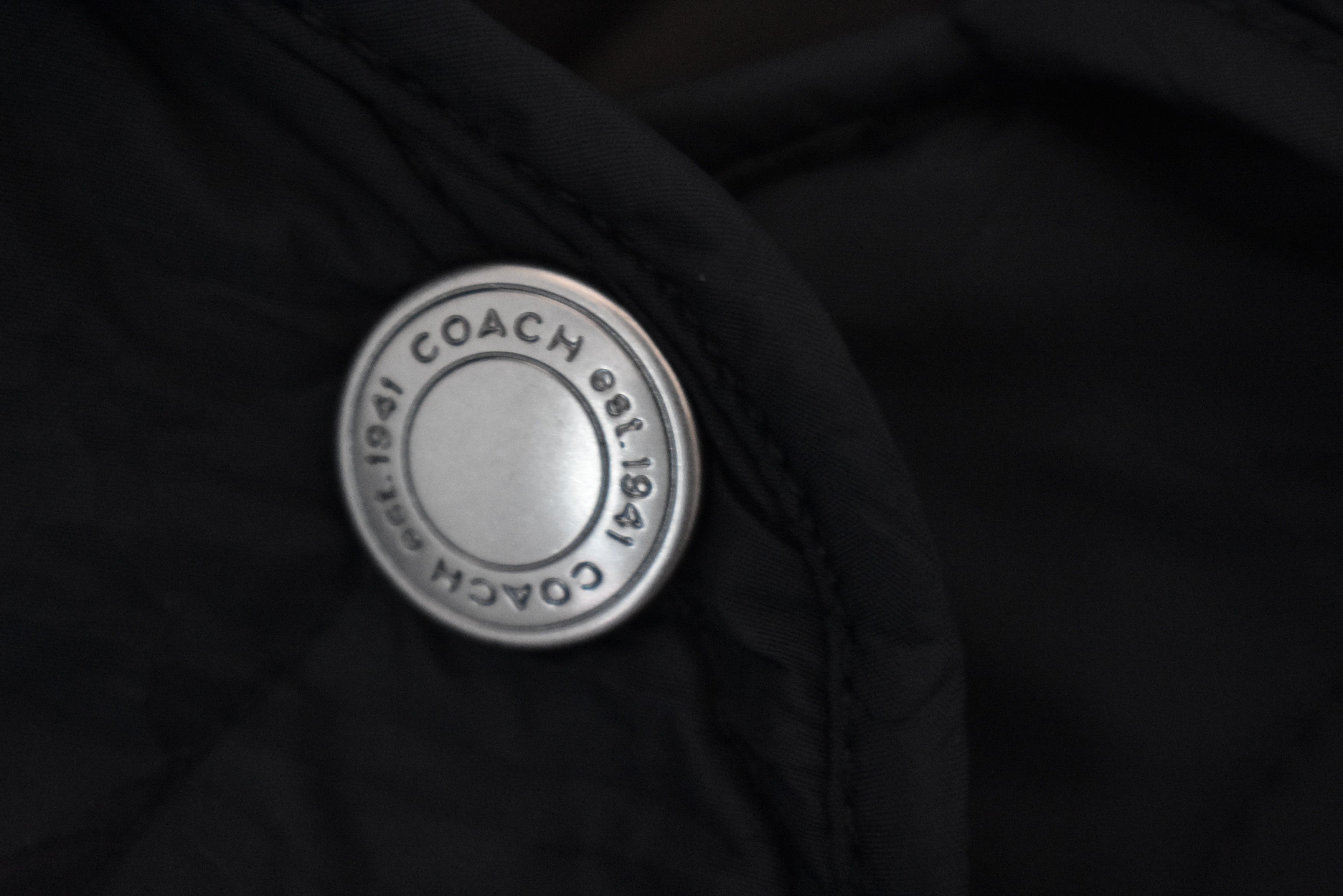 Coach × Vintage A040 Vintage Coach Monogram Jacket Small Size S / US 4 / IT 40 - 9 Thumbnail