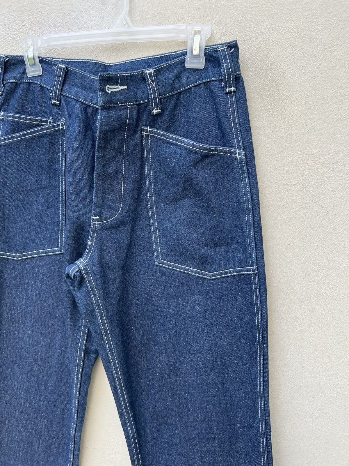 Sugar Cane YMCL KY.MFG WWII Us Military Denim Fatigue Pant Reproduction Size US 31 - 11 Thumbnail
