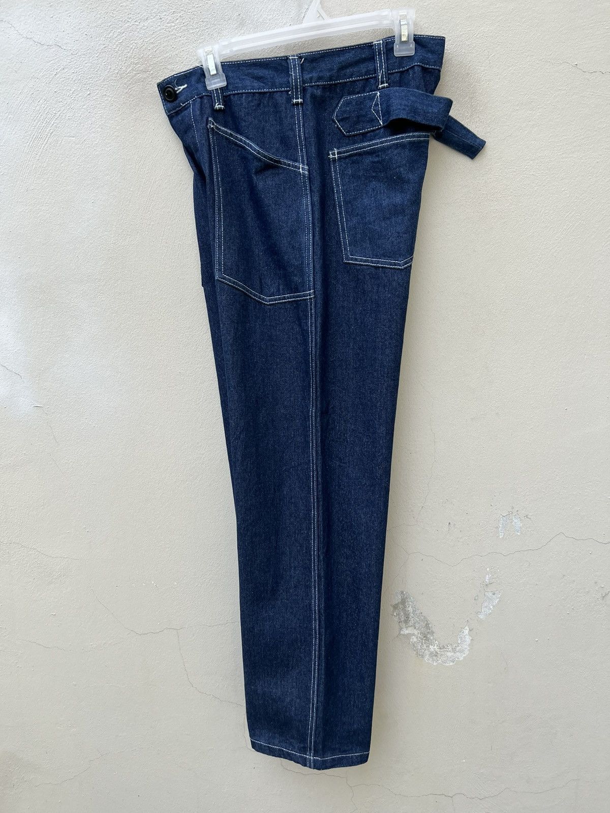 Sugar Cane YMCL KY.MFG WWII Us Military Denim Fatigue Pant Reproduction Size US 31 - 21 Thumbnail